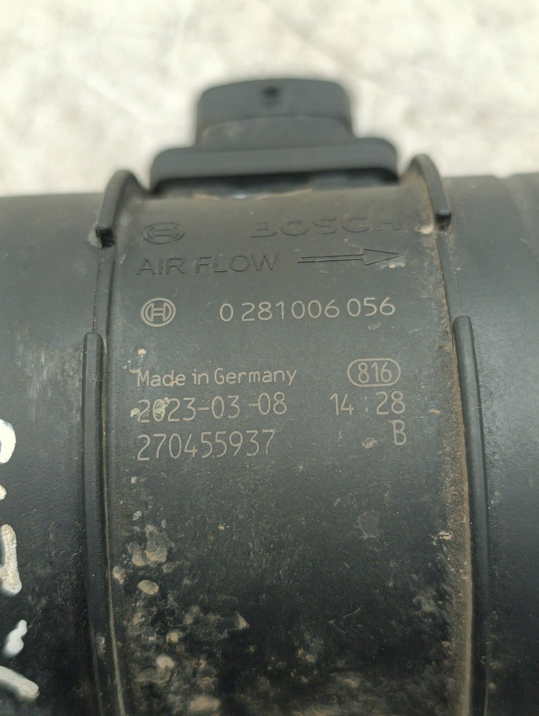Fiat OE 0281006056 débitmètre image 6