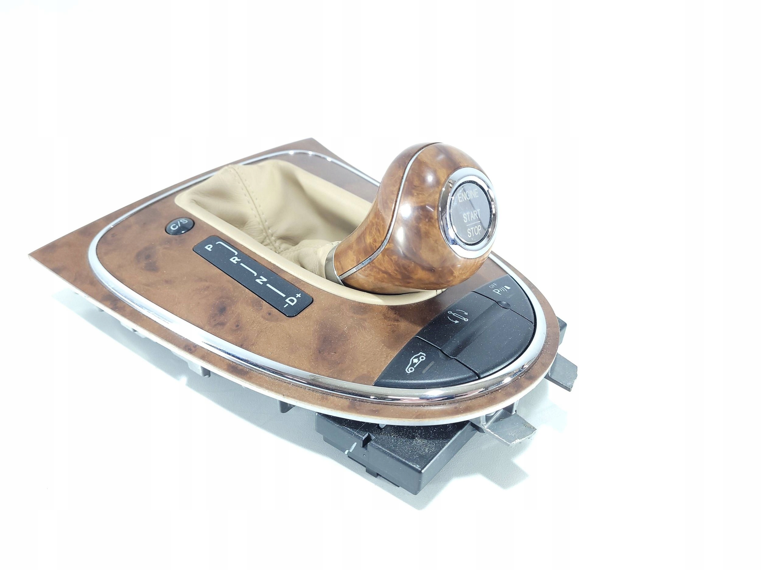 Mercedes W219 Schaltknauf OEM A2192671210 Holz Keyless Go image 2
