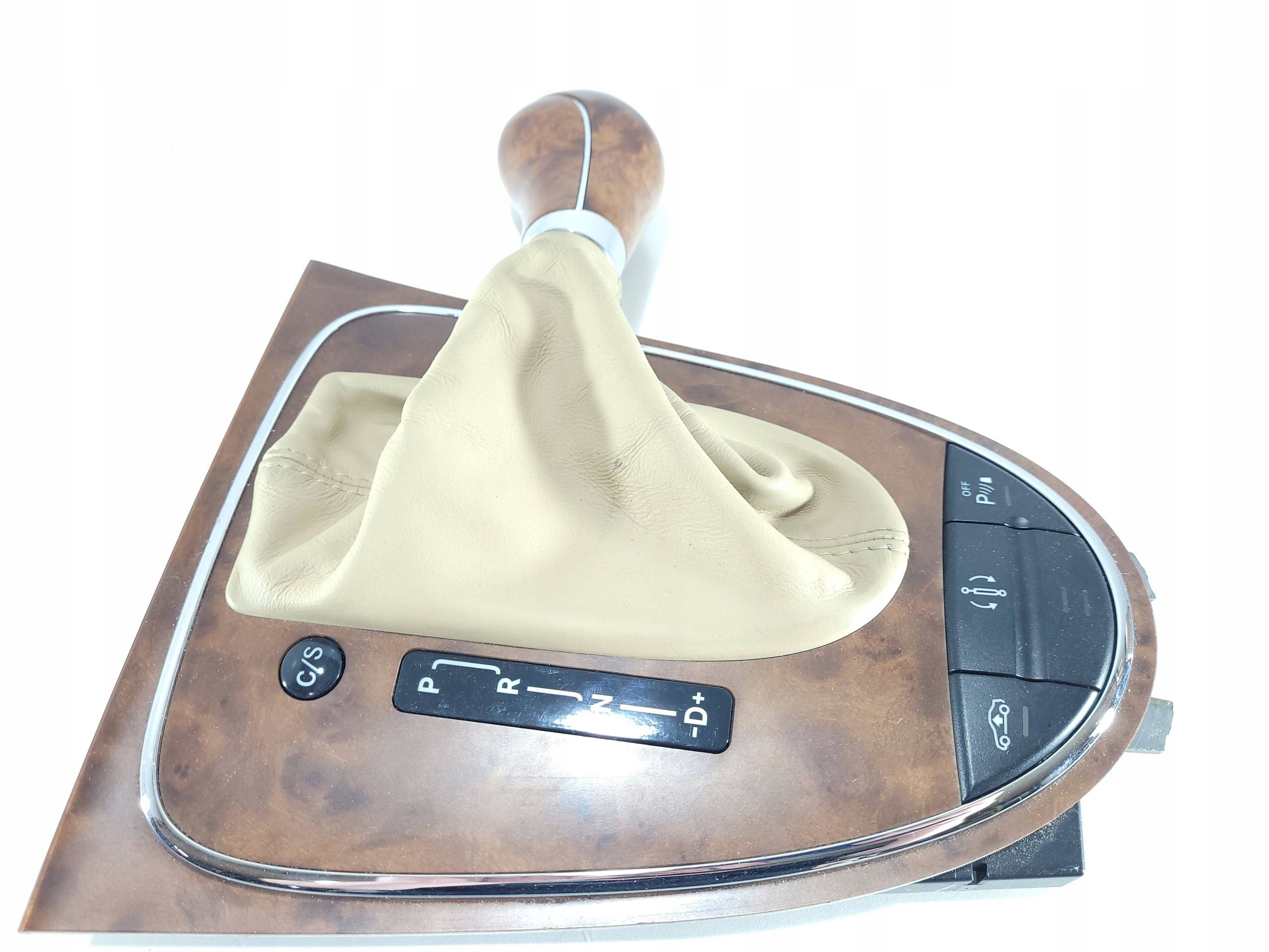Mercedes W219 Schaltknauf OEM A2192671210 Holz Keyless Go image 6