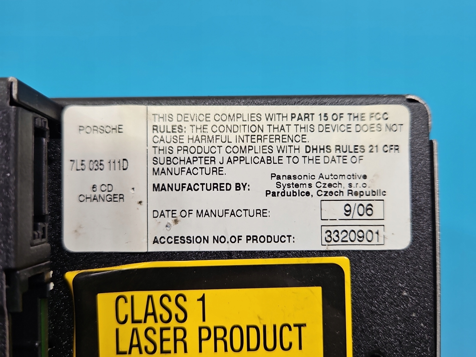 Porsche Cayenne 7L versnellingspook OEM 7L5035111D image 8