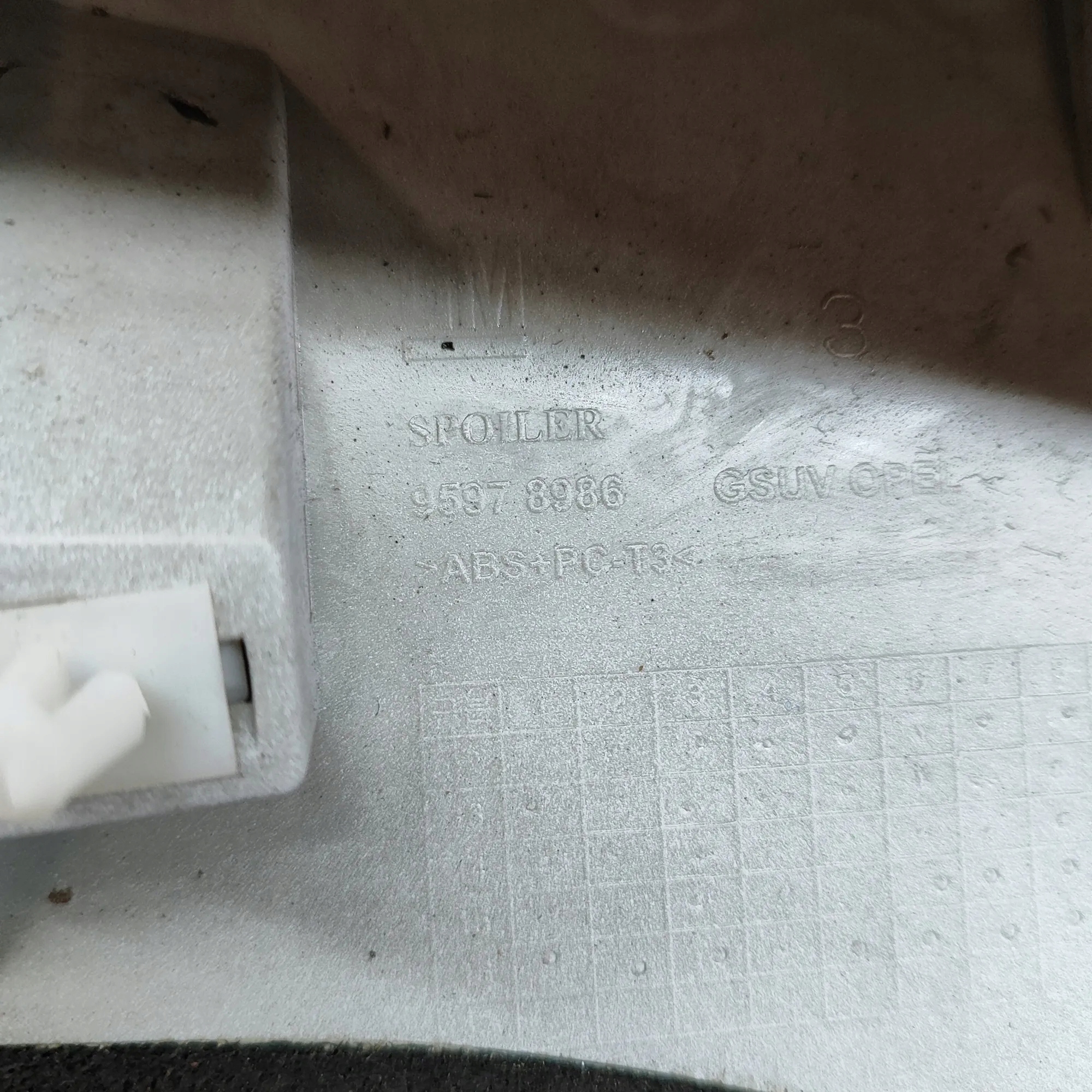Kofferraumspoiler Buick Encore I 2019 OEM 95978986 image 6
