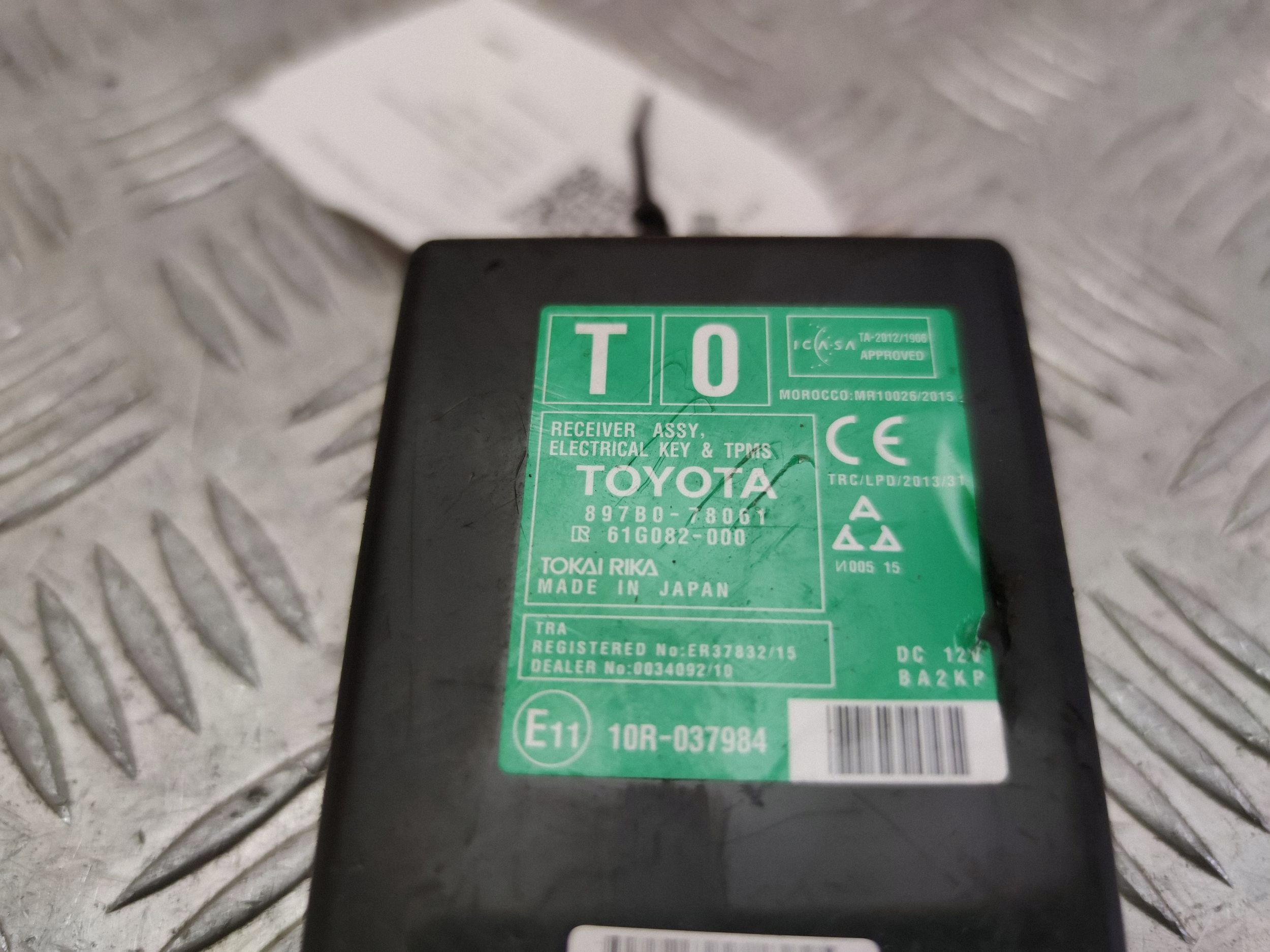 Lexus NX 2020 Immobilisaattori Moduuli OEM 8978078061