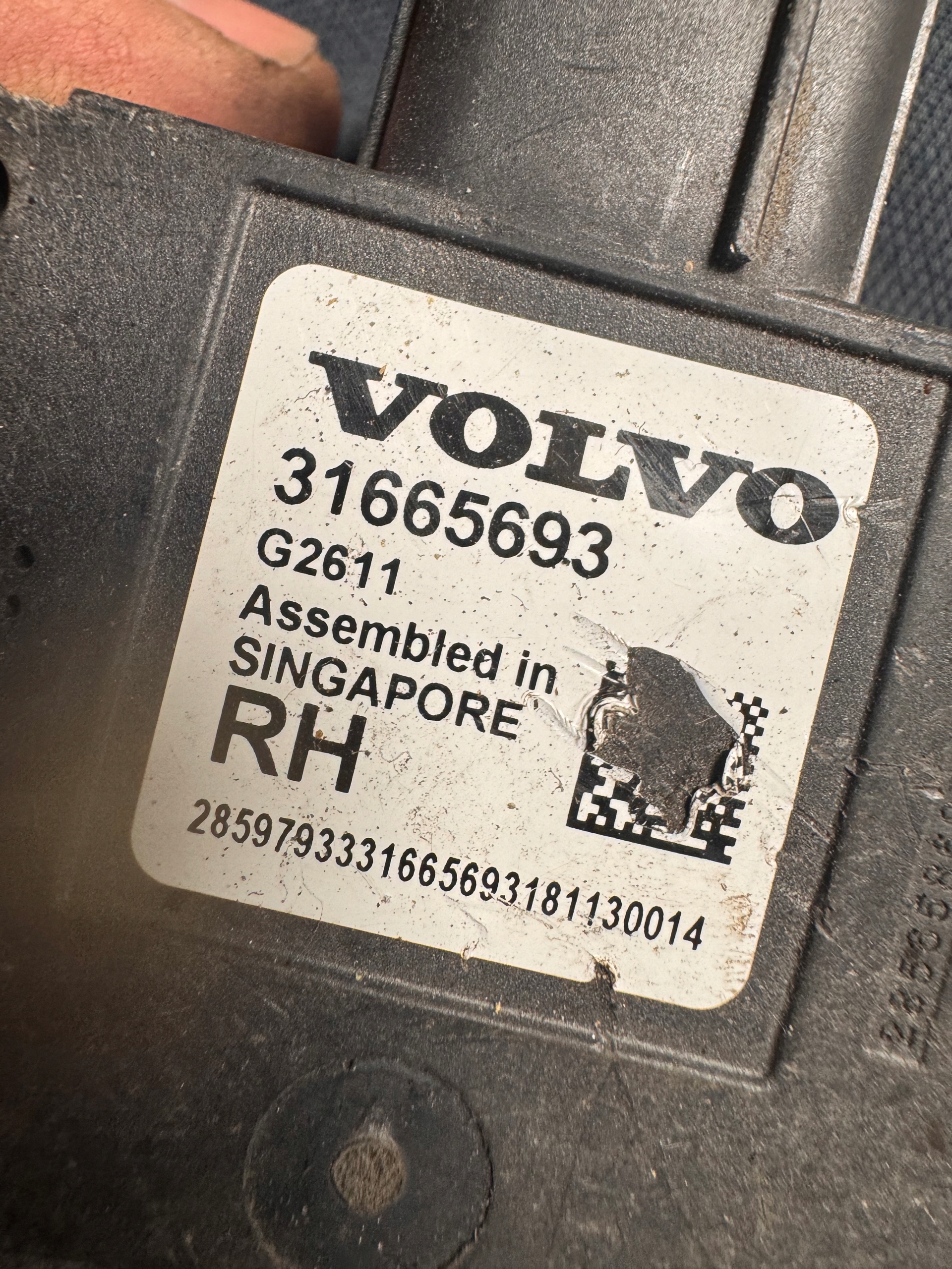 Module angle mort Volvo XC90 2018 OEM 31665693 image 6