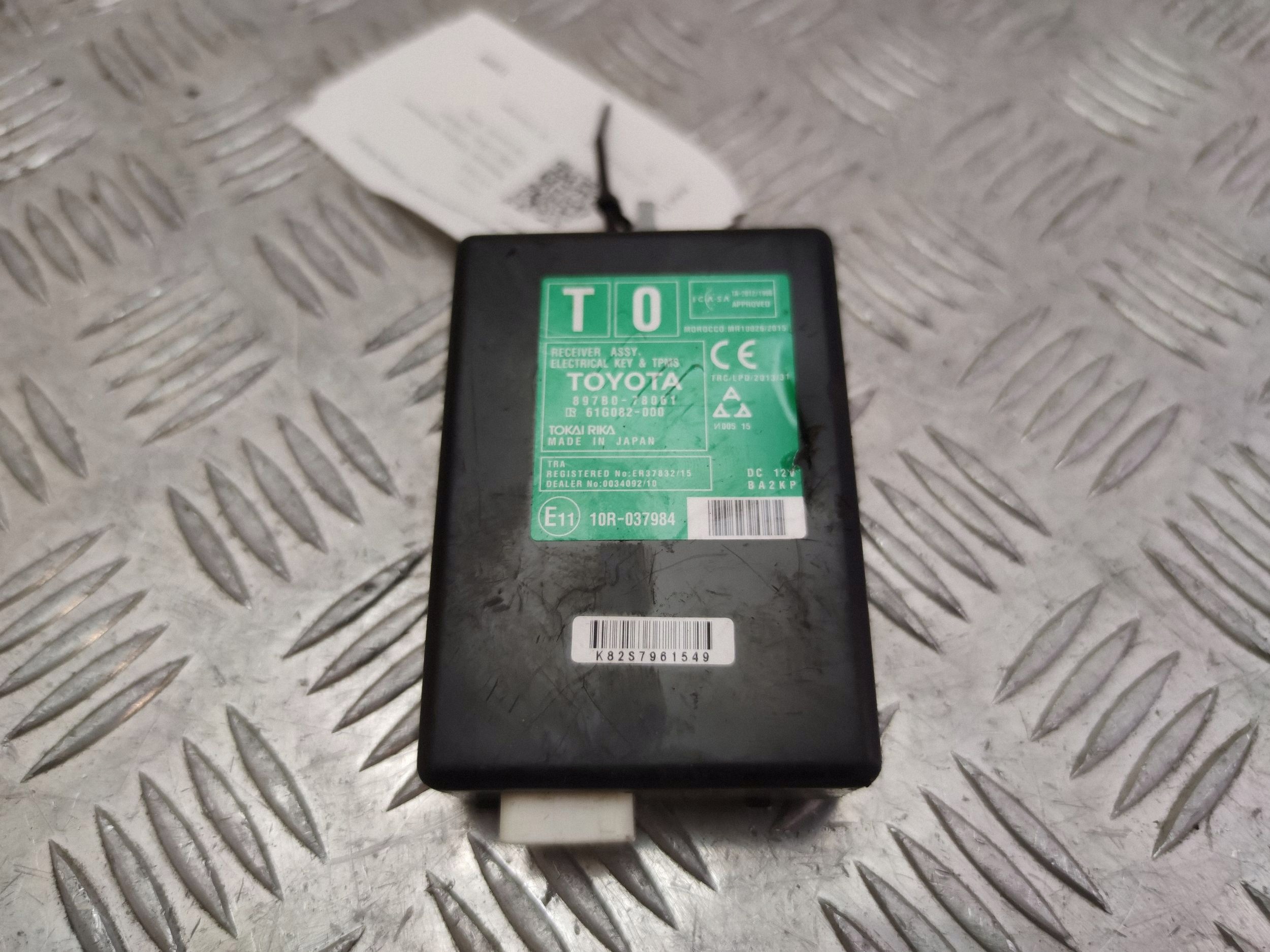 Module Immobilisateur Lexus NX OEM 8978078061 image 2