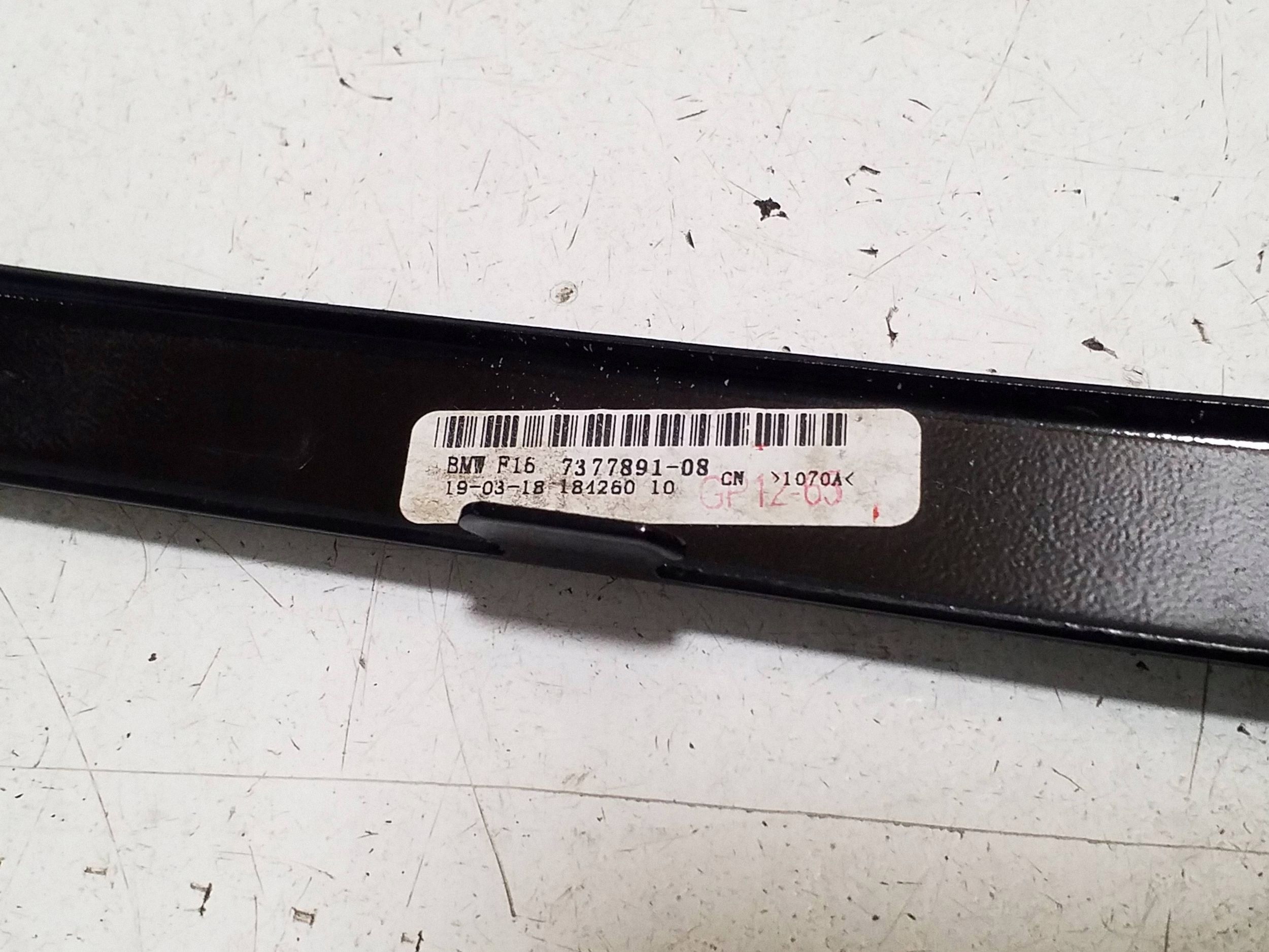 Junta ventana trasera BMW X6 F16 OEM 7377891 image 3