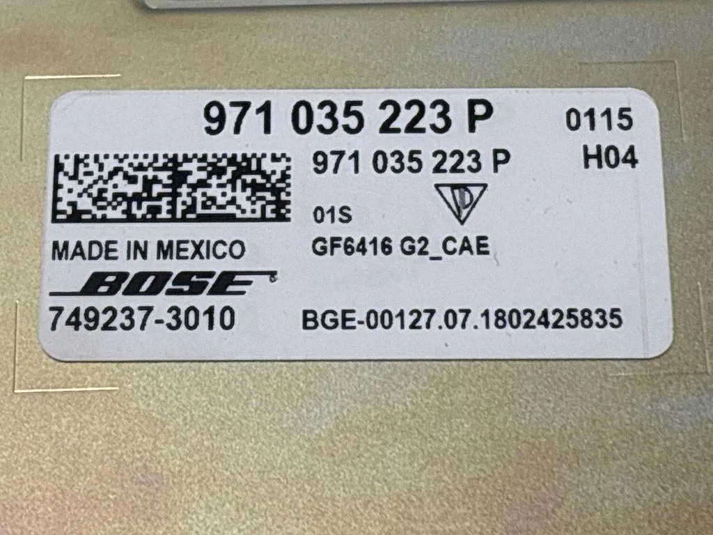 Porsche Macan Bose-förstärkare OEM 971035223P image 4