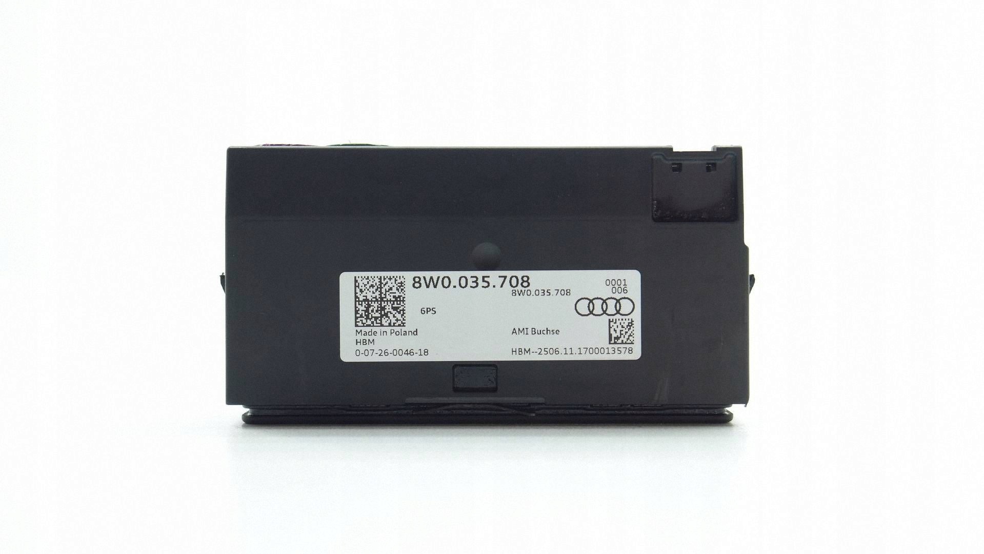 Prise USB AUX Audi OEM 8W0035708 - Occasion image 4
