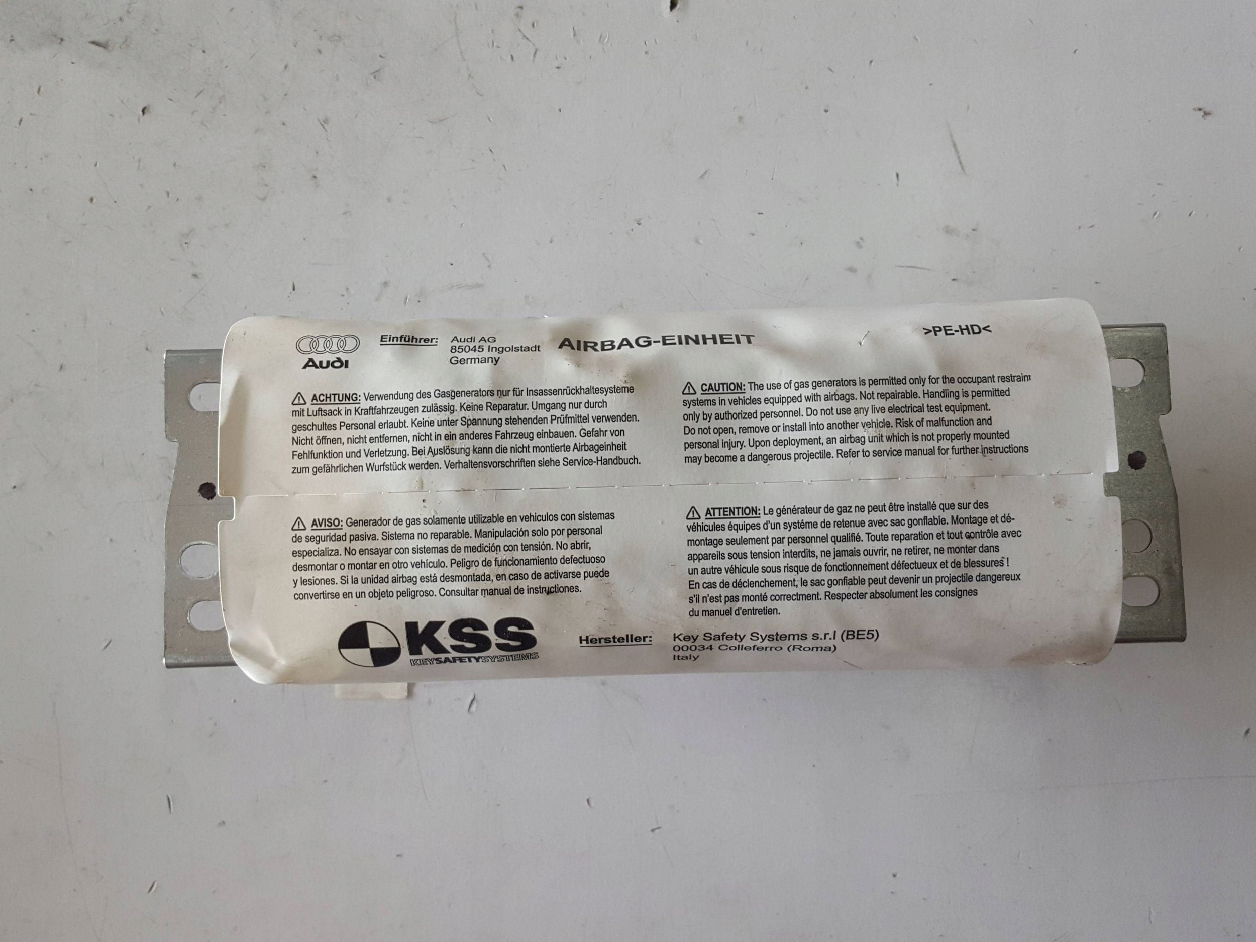 Airbag passager OEM 8T0880204H pour Audi A4 B8 Lift image 2