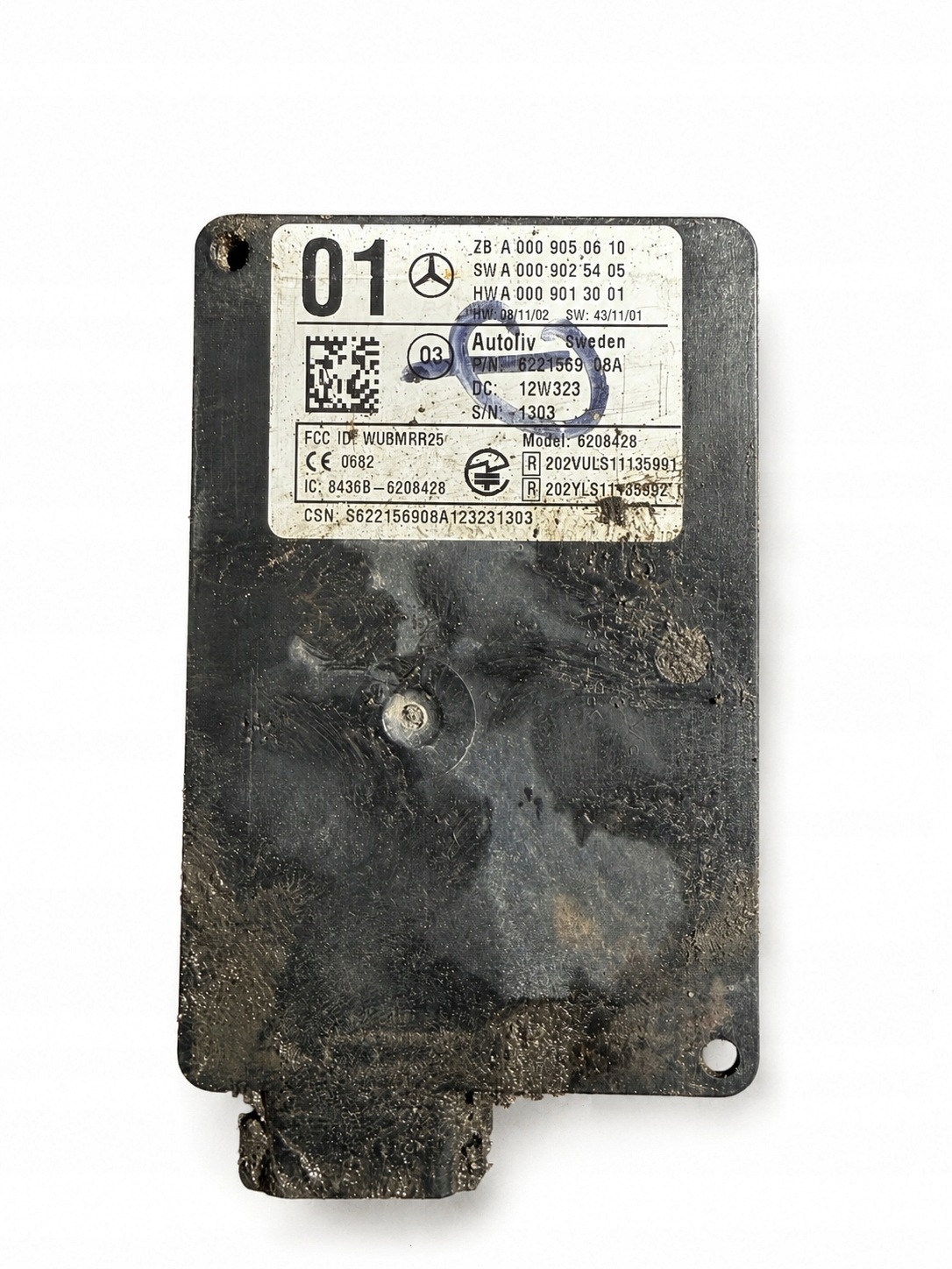 Sensor radar Mercedes OEM A0009050610 - Usado image 2