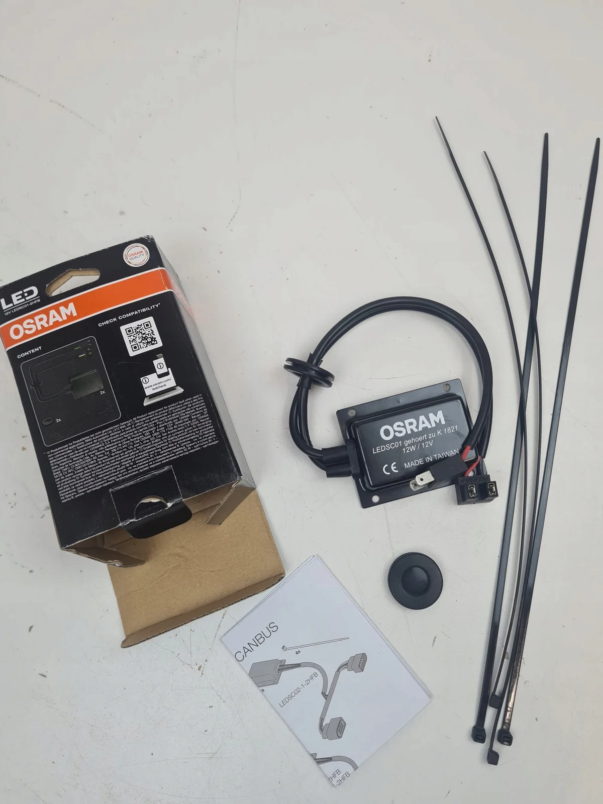 Adaptateur Osram LEDSC01 H7 LED Canbus image 3