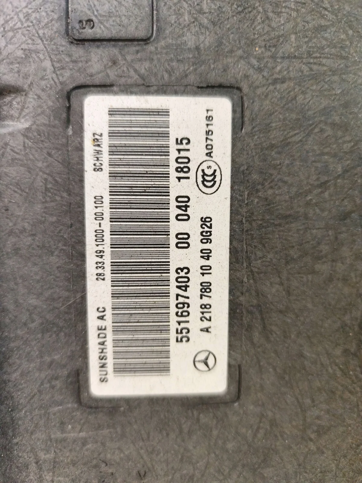 Toit ouvrant Mercedes CLS X218 W218 image 6
