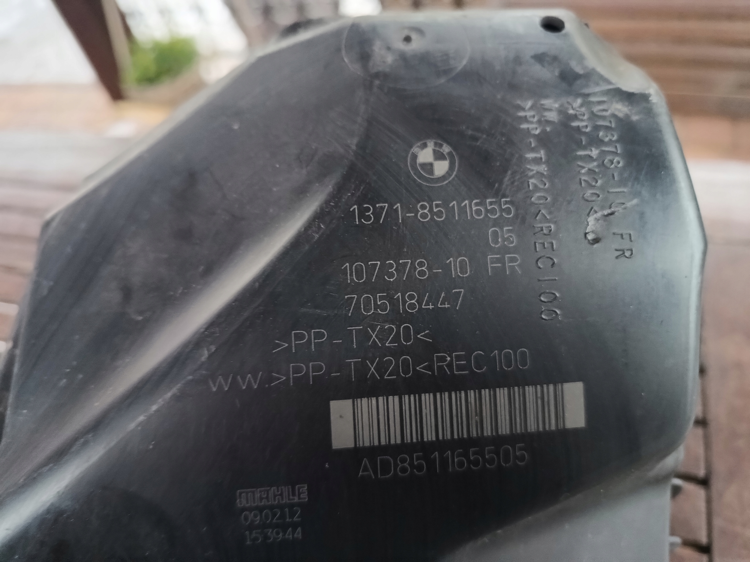 BMW F20 F23 F30 F32 N47 2.0d Luftfiltergehäuse 8511655 image 4
