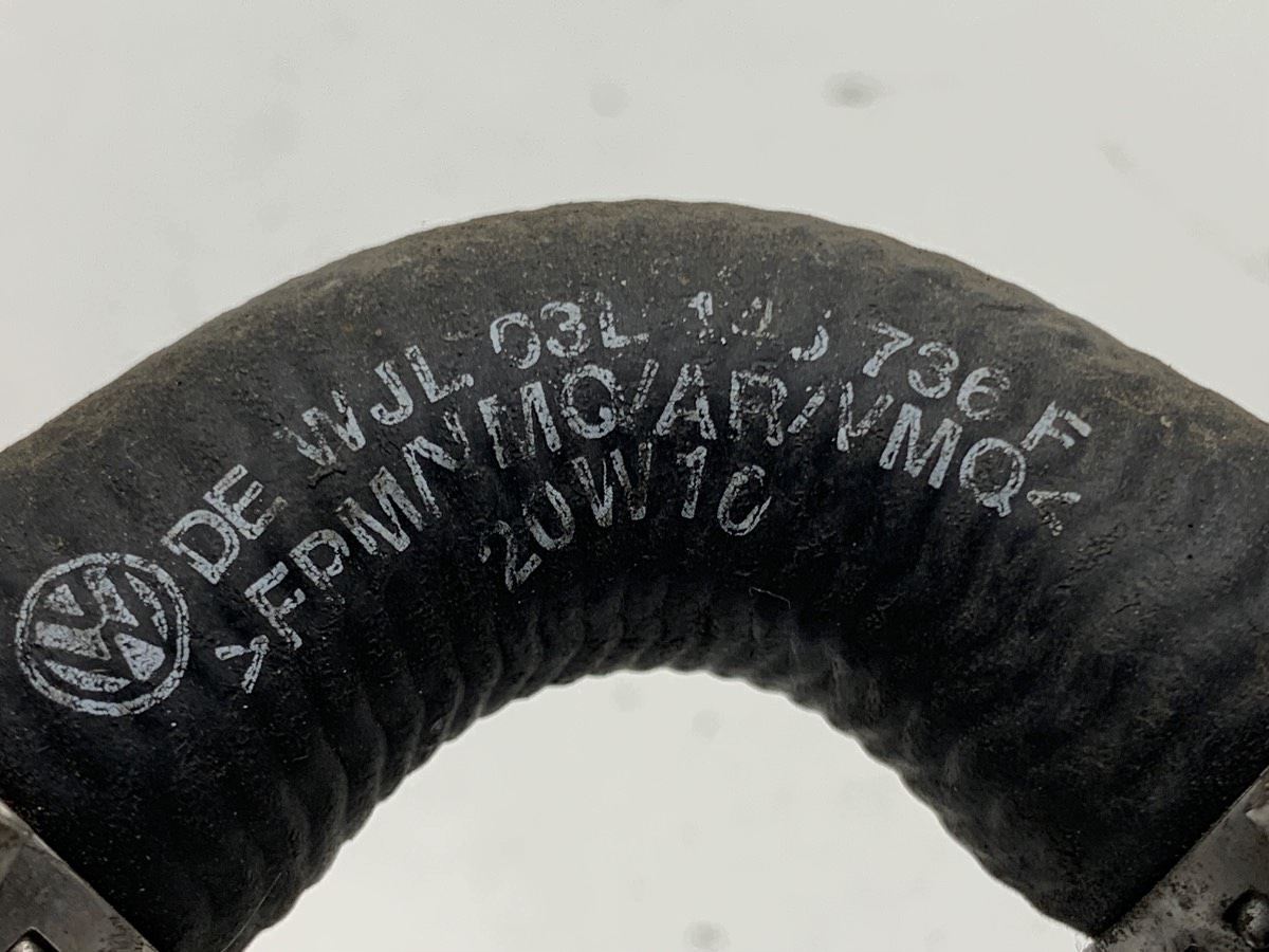 Ligne de vidange huile turbo OEM 03L145736F Audi image 3
