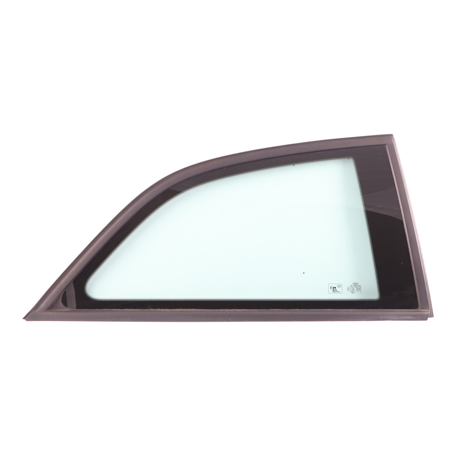 Audi A1 8X Side Glass Right Rear OEM 8X3845300 image 2