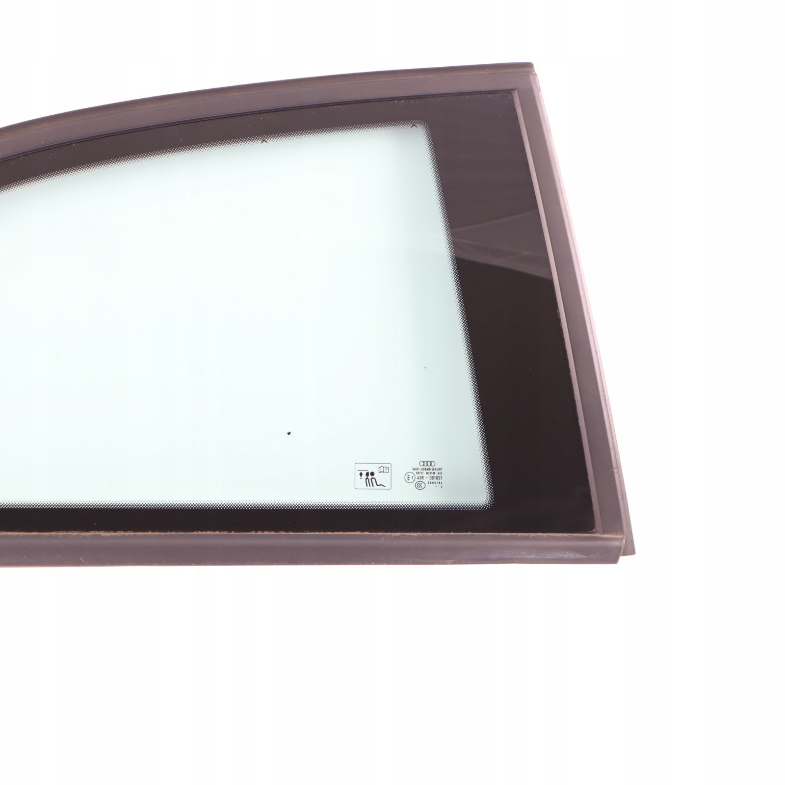 Audi A1 8X Side Glass Right Rear OEM 8X3845300 image 3