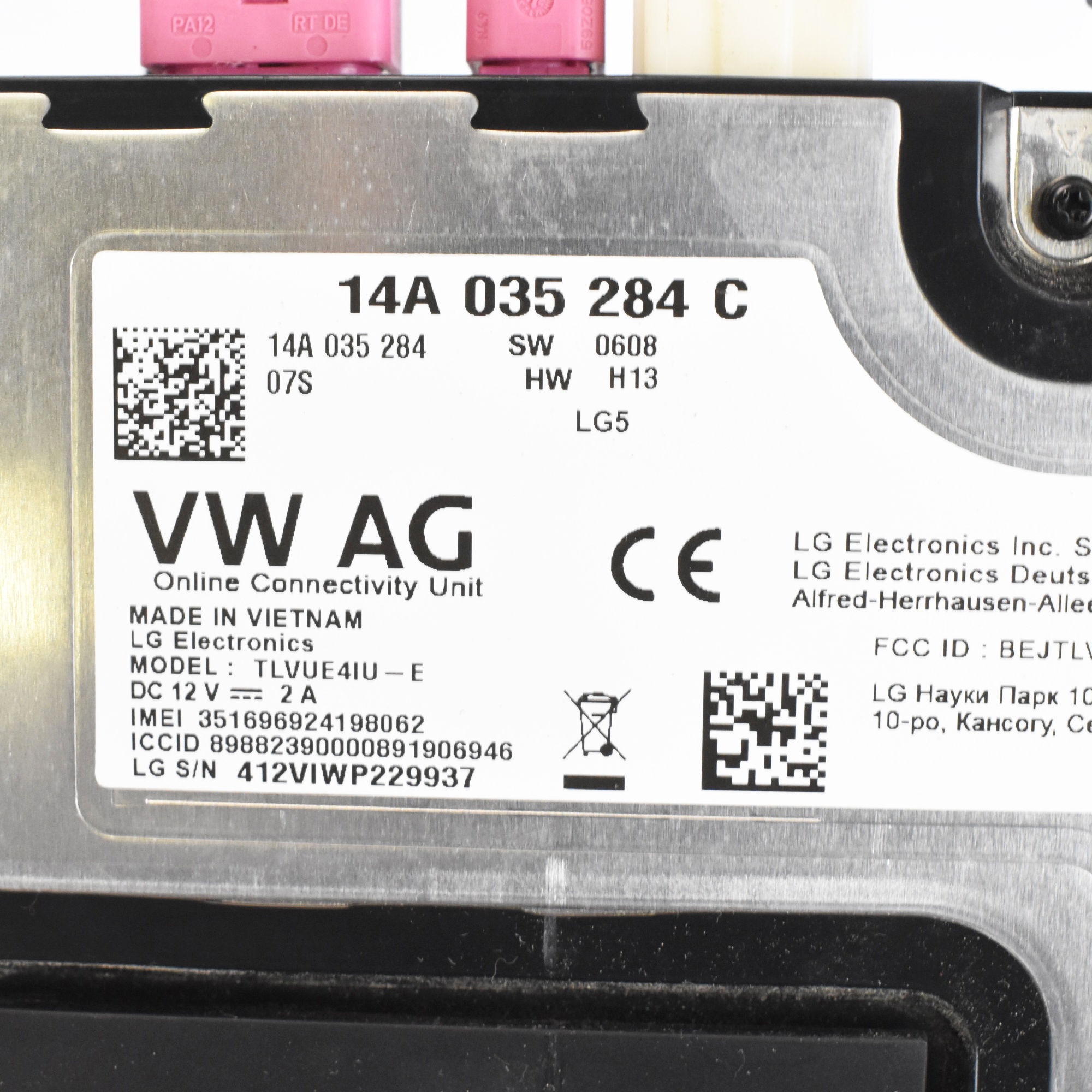 Controlador Servicio En Línea OEM 14A035284C - Usado image 3