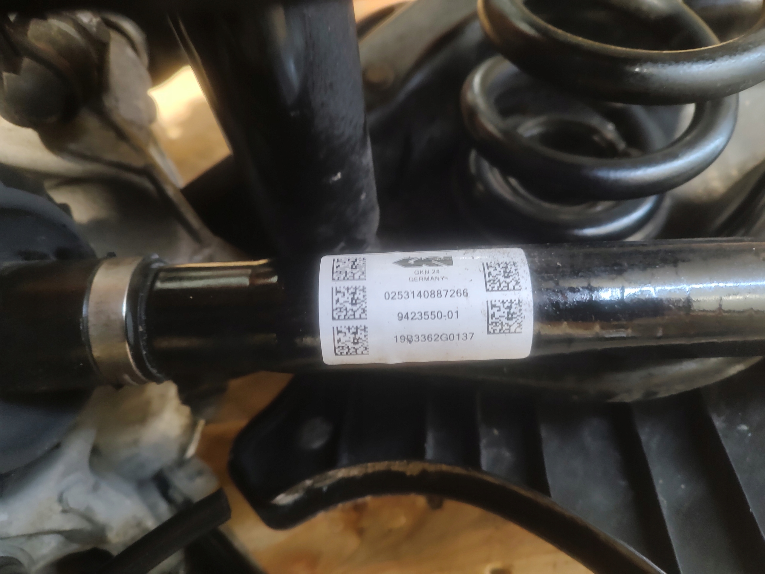 BMW G20 330e Moyeu Étrier Amortisseur Bras image 10