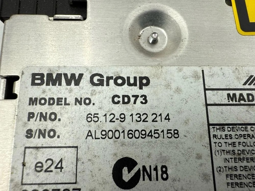 Rádio BMW OE usado OEM 9132214 - Ajuste Direto image 10