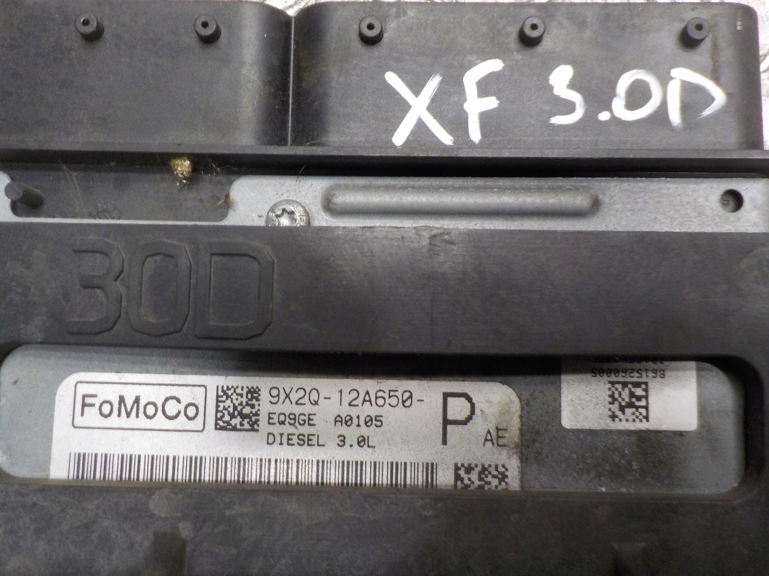 Jaguar XF 3.0 D Engine Computer 9X2Q-12A650-PAE