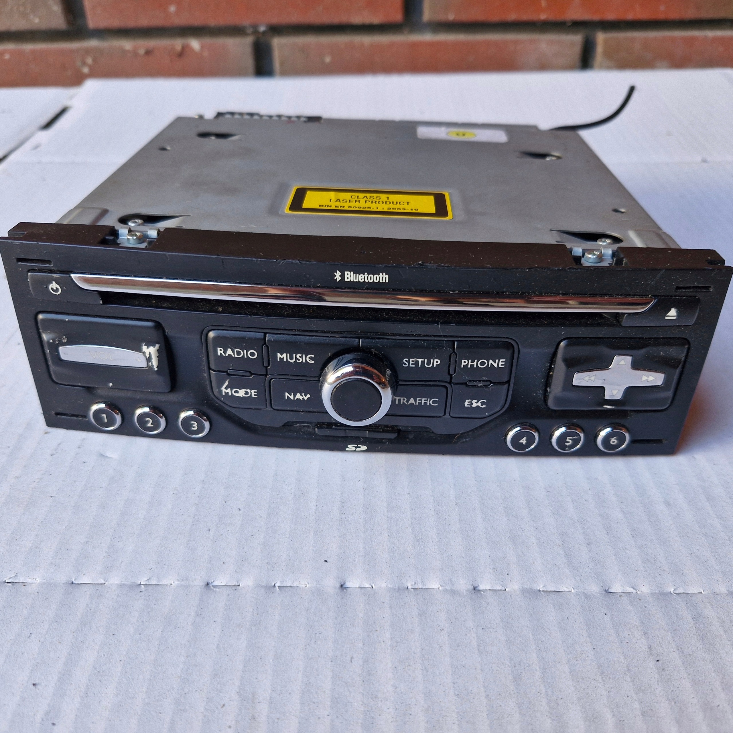 OEM 96661984XT Radio Navigointi RNEG BE6426