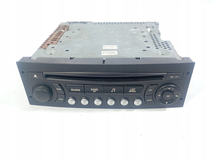 CITROEN C4 04-12 RADIO CD ORIGINAALI, OE 96643697 puuttuu