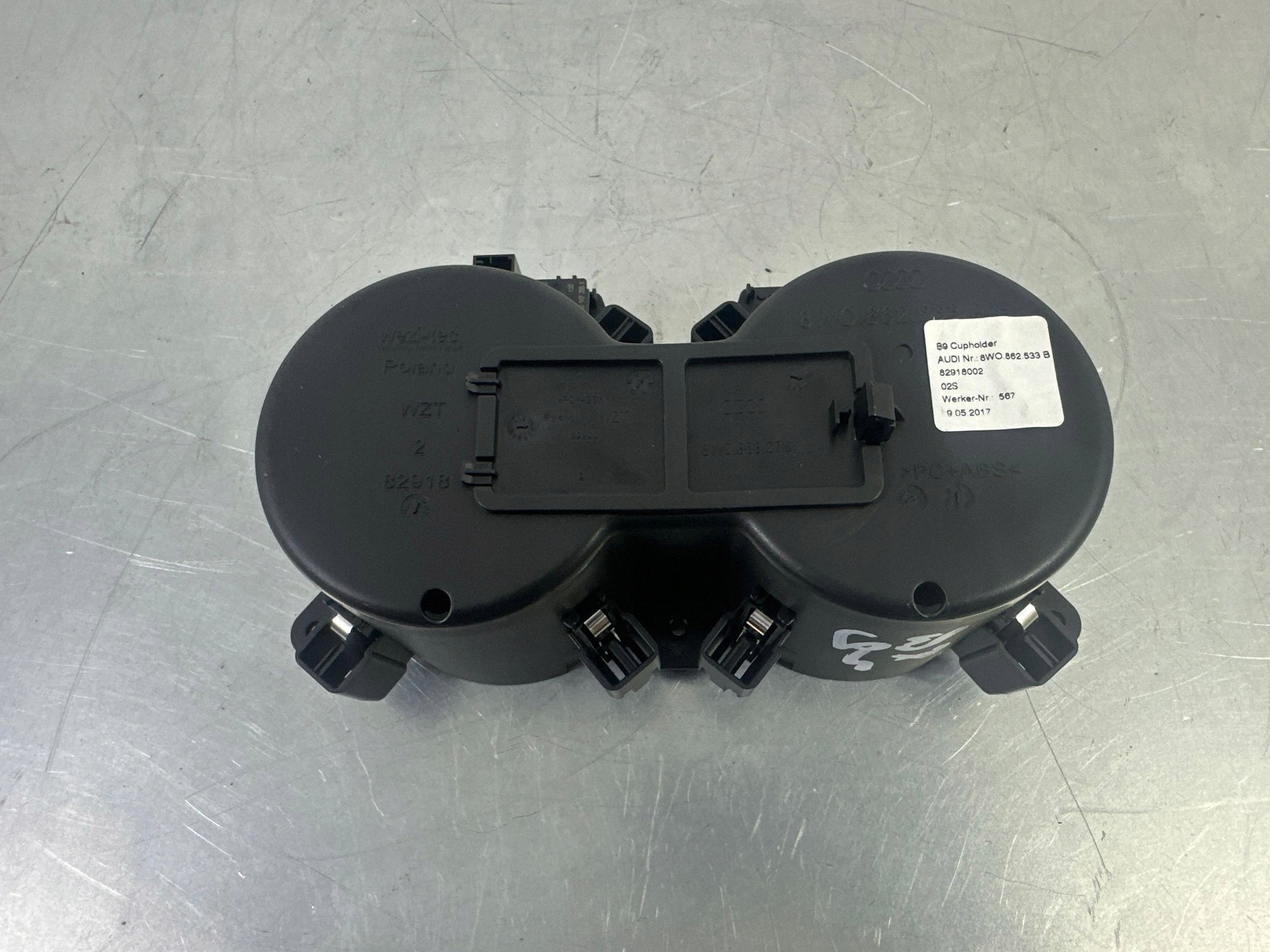 Porta-copos dianteiro OEM 8W0862533A para Audi A4/S4 B9 image 5