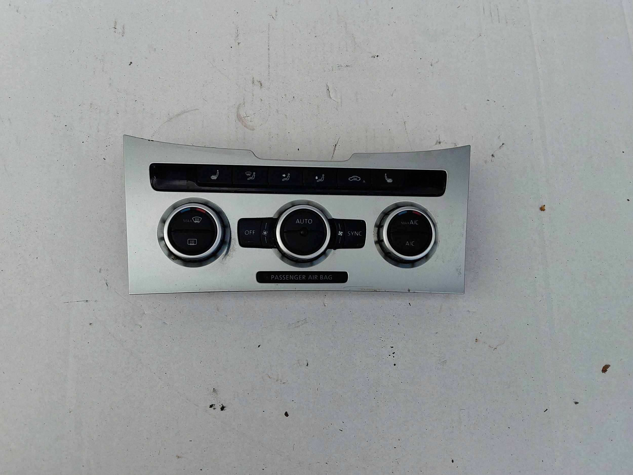 Fläktstyrpanel VW Passat B7 OEM 3AA907044AG image 2