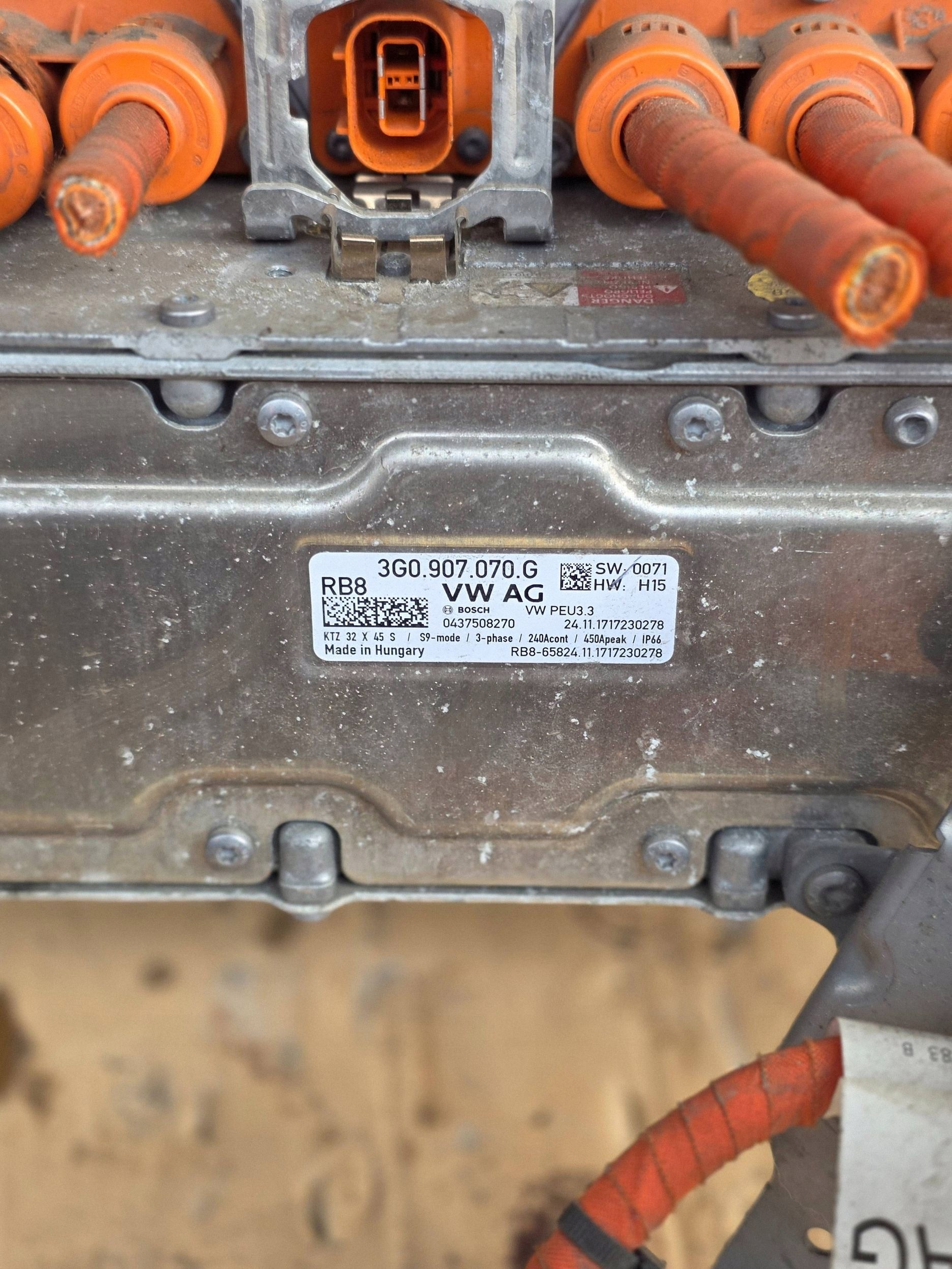 OEM 3G0907070G Akkulaturi vaihtovirtageneraattori VW Passat GTE