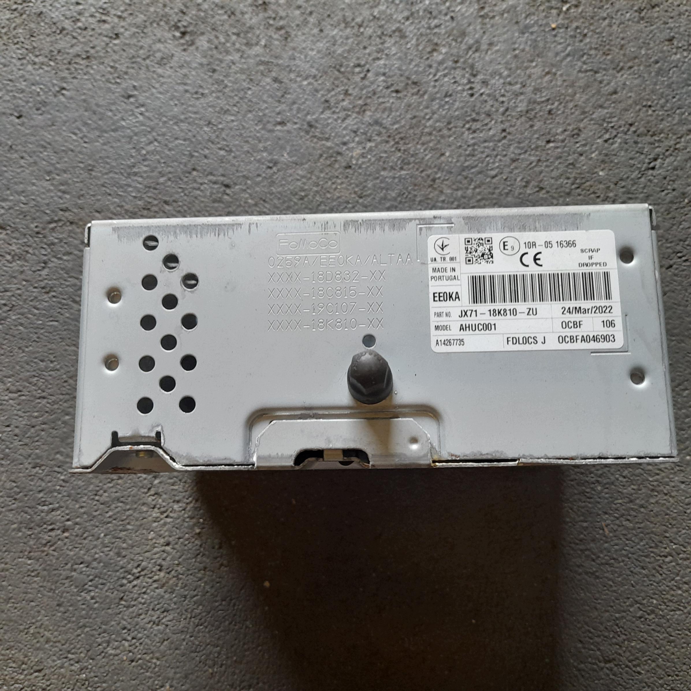 Radio Nav Leser OEM JX71-18K810-ZU für Ford Kuga MK3 image 6