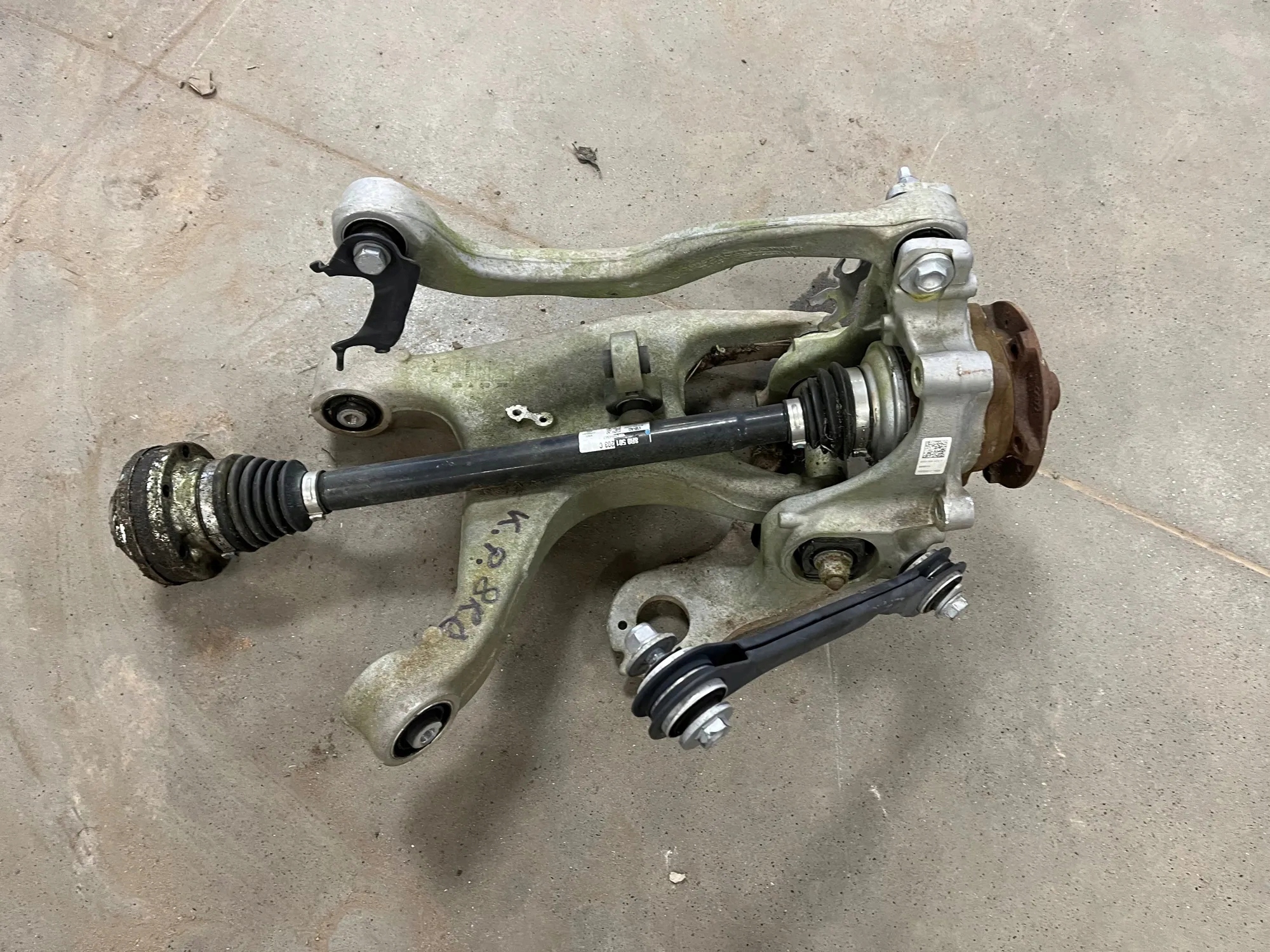 Vänster baknav OEM 8R0505431F för Audi A6 C7 image 2