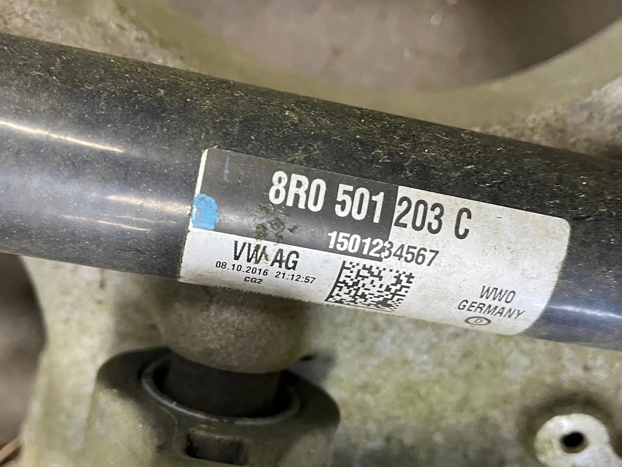 Vänster baknav OEM 8R0505431F för Audi A6 C7 image 5