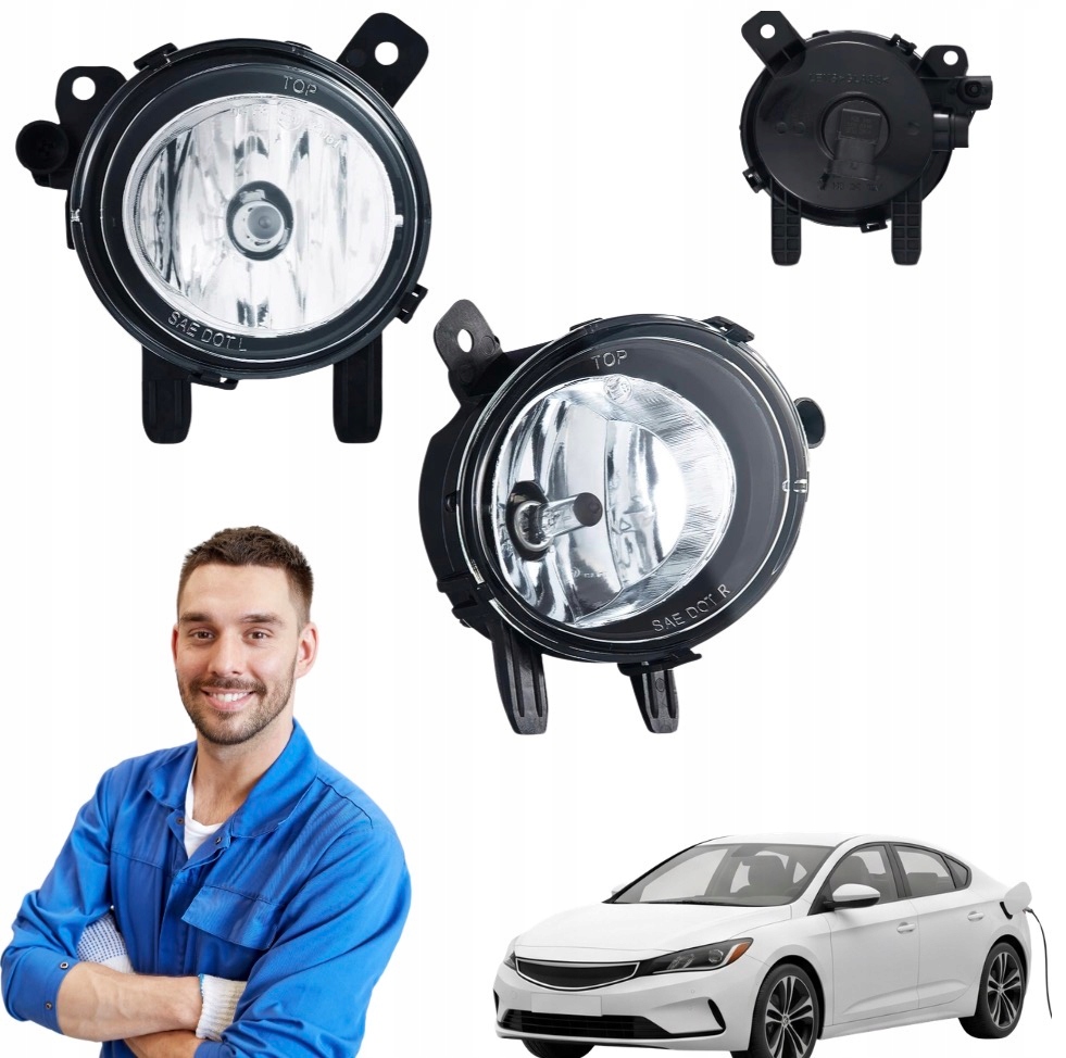 Nebelscheinwerfer Links/Rechts Citroen Peugeot Fiat image 2