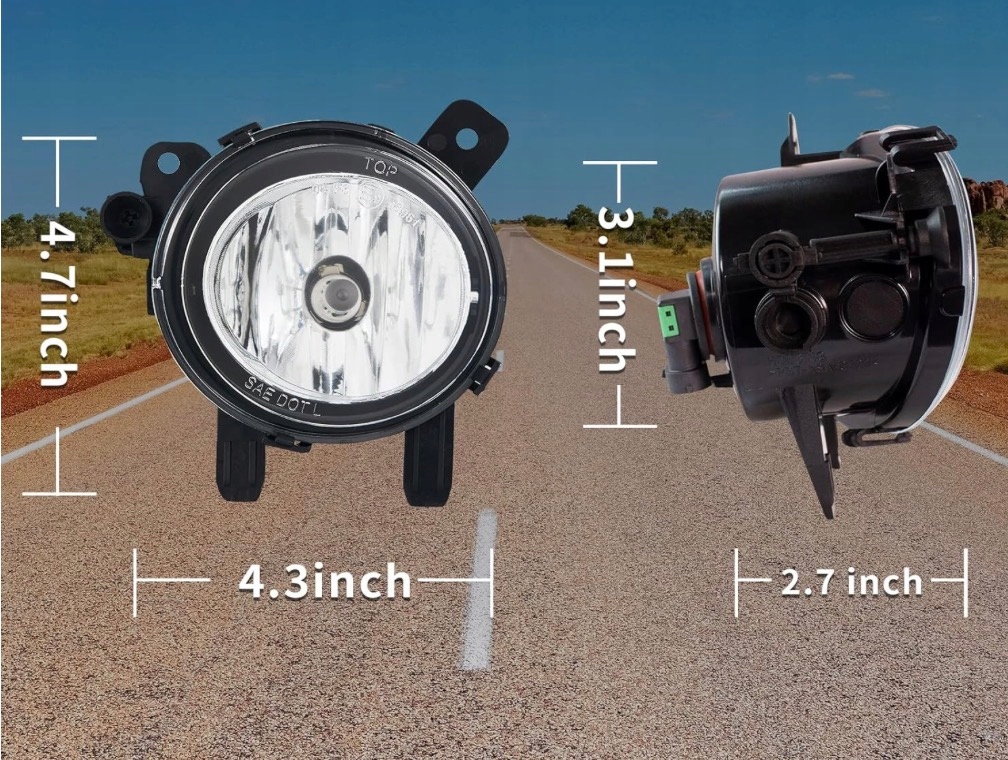 Nebelscheinwerfer Links/Rechts Citroen Peugeot Fiat image 5