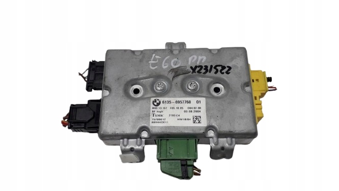 BMW 5 E60 E61 E63 E64 Oikean oven ohjainmoduuli 6957760 image 2