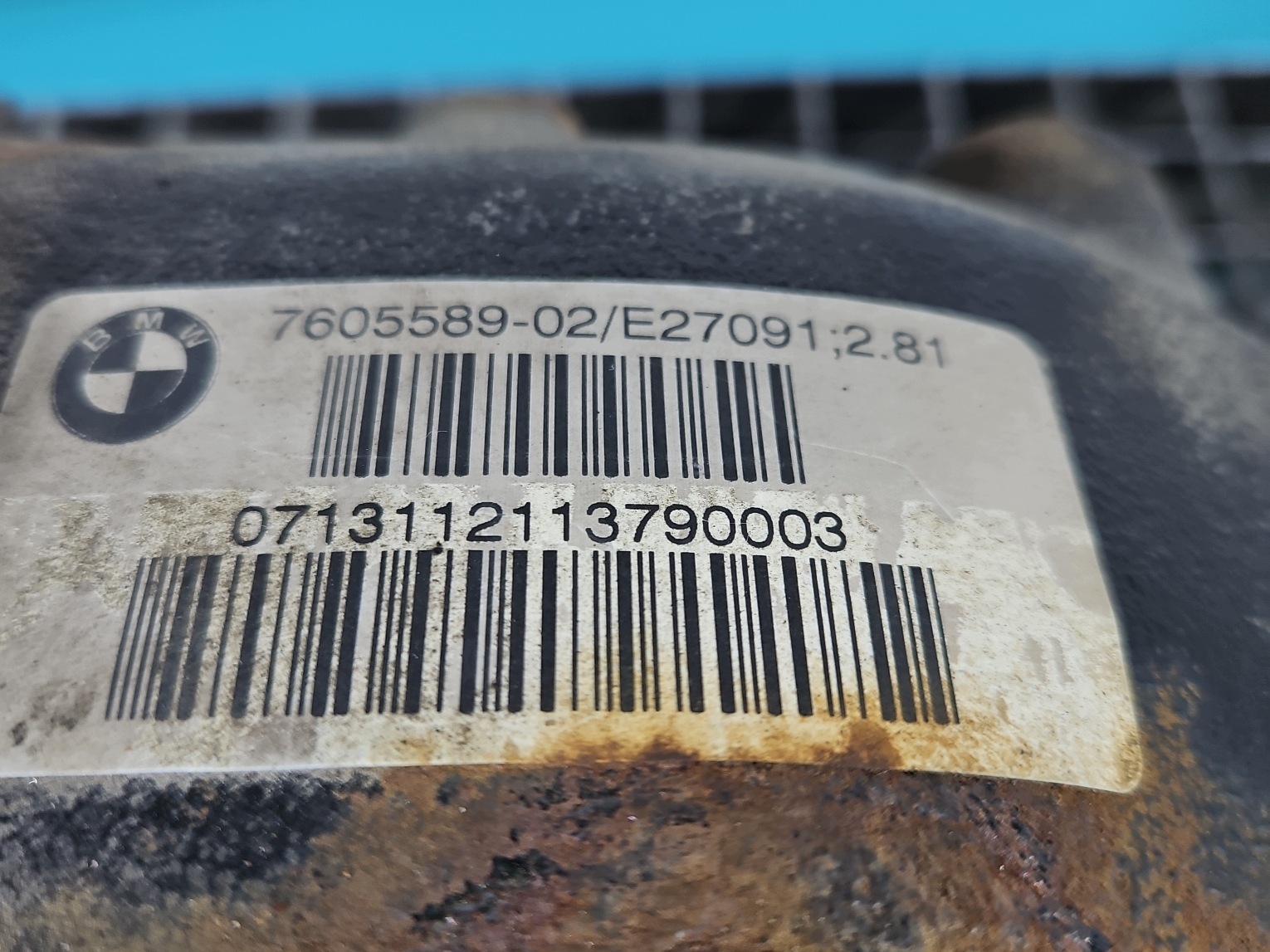 Diferencial trasero OEM 7605589 para BMW F Series image 9