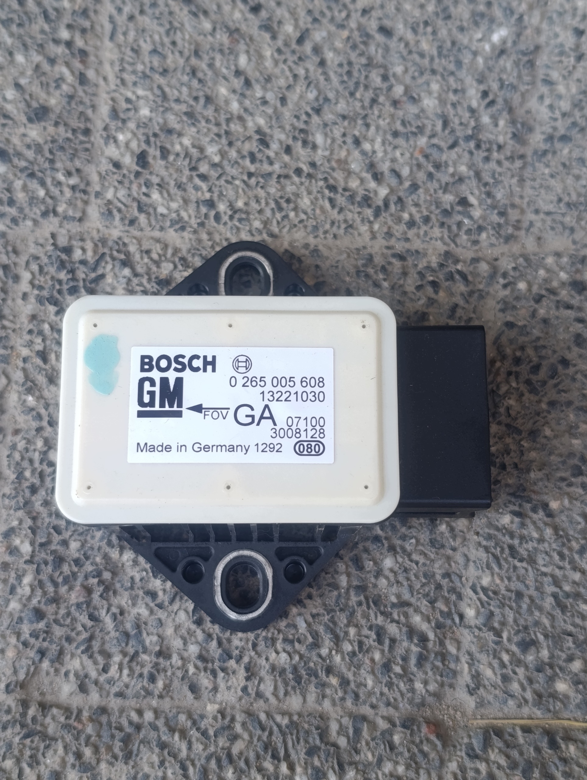 Opel Corsa D ESP Sidaccelerationssensor 0265005608 image 2