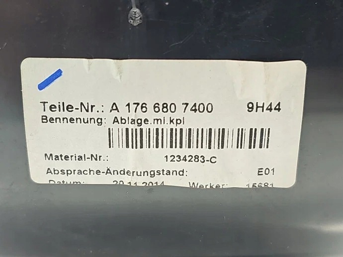 Túnel central OEM A1766807400 para Mercedes CLA 13-19 image 7
