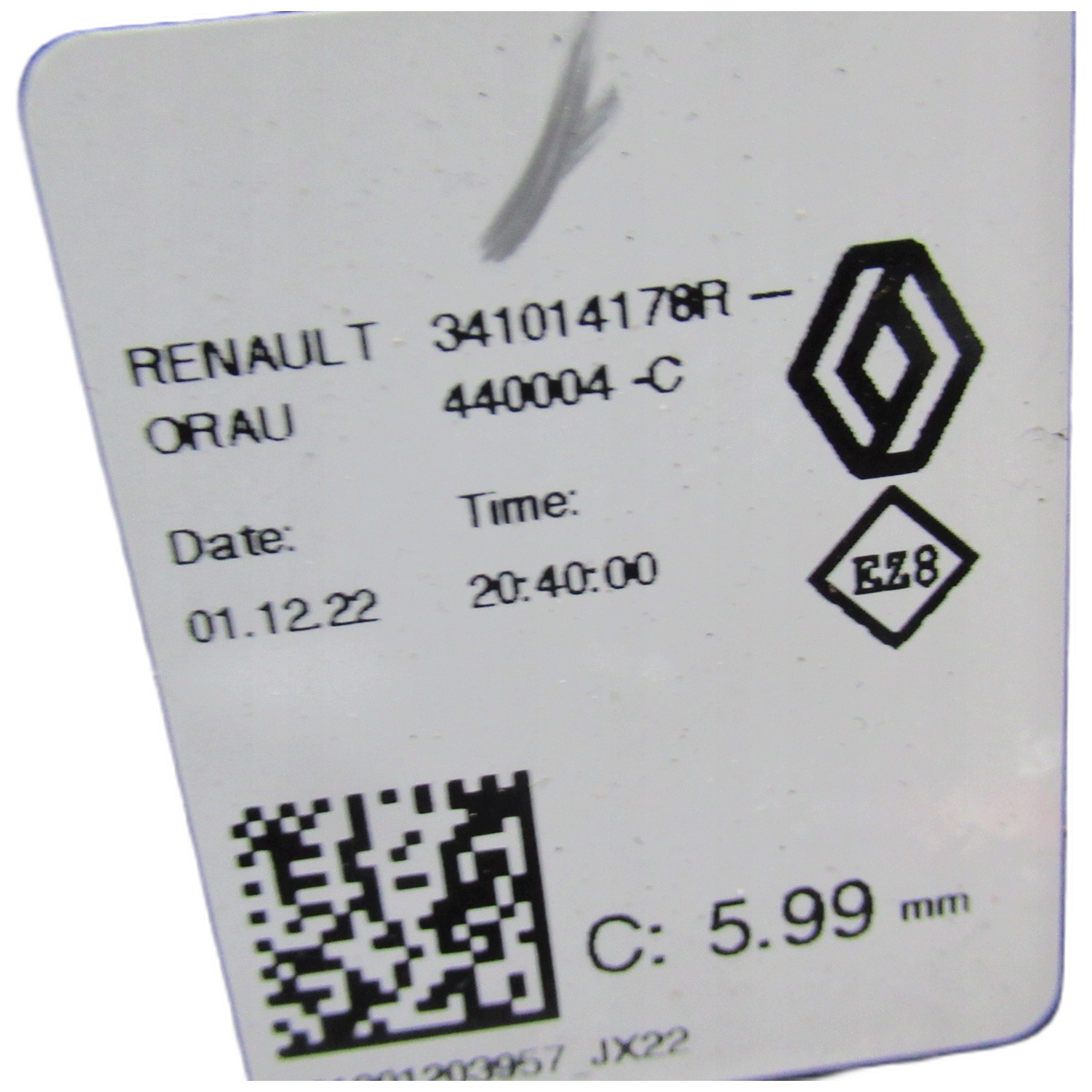 Levier de vitesse Dacia Jogger OEM 341014178R - Occasion