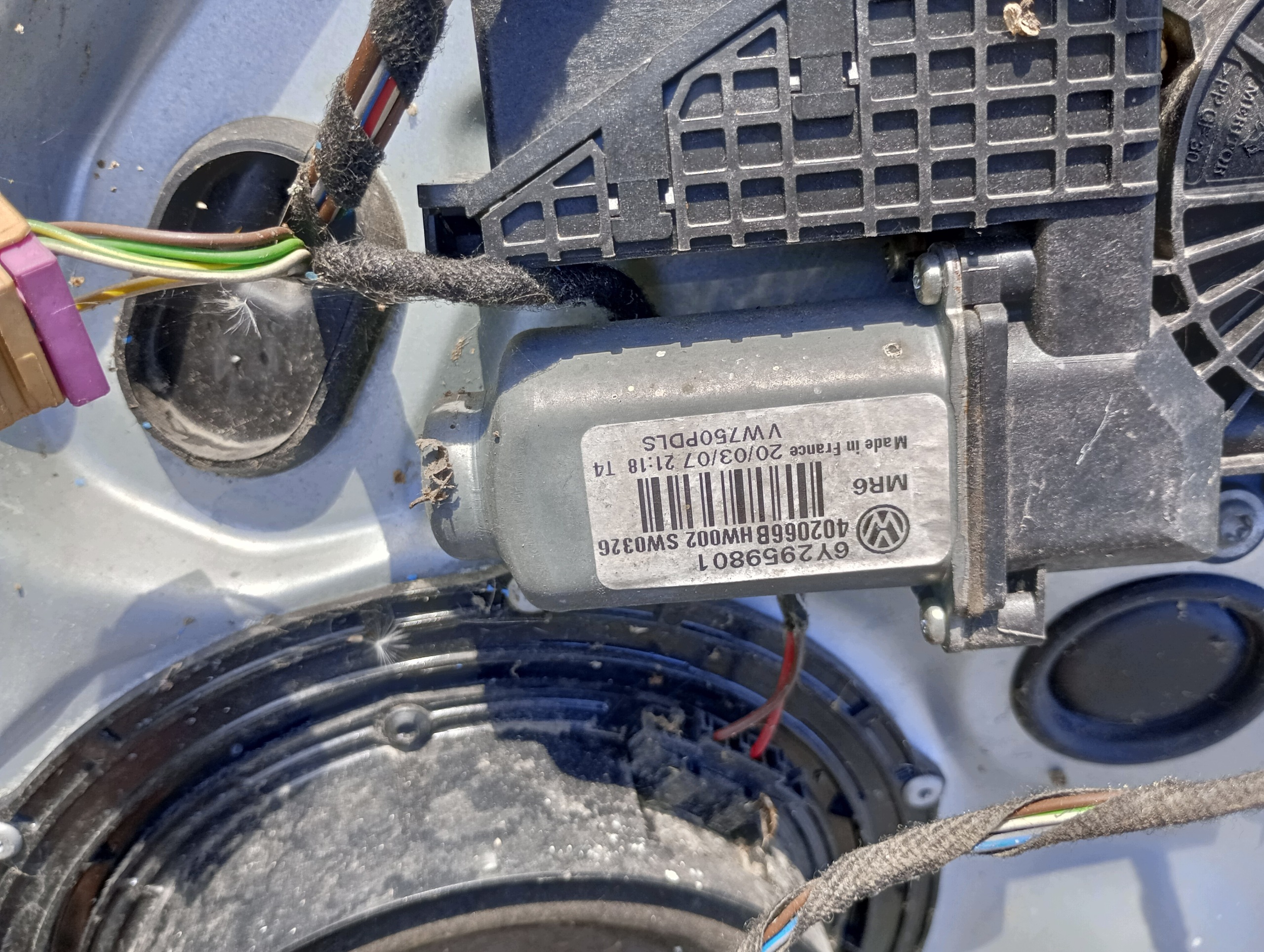 OEM 6Y2959801 Oikea Etuikkunan Nostin - Käytetty