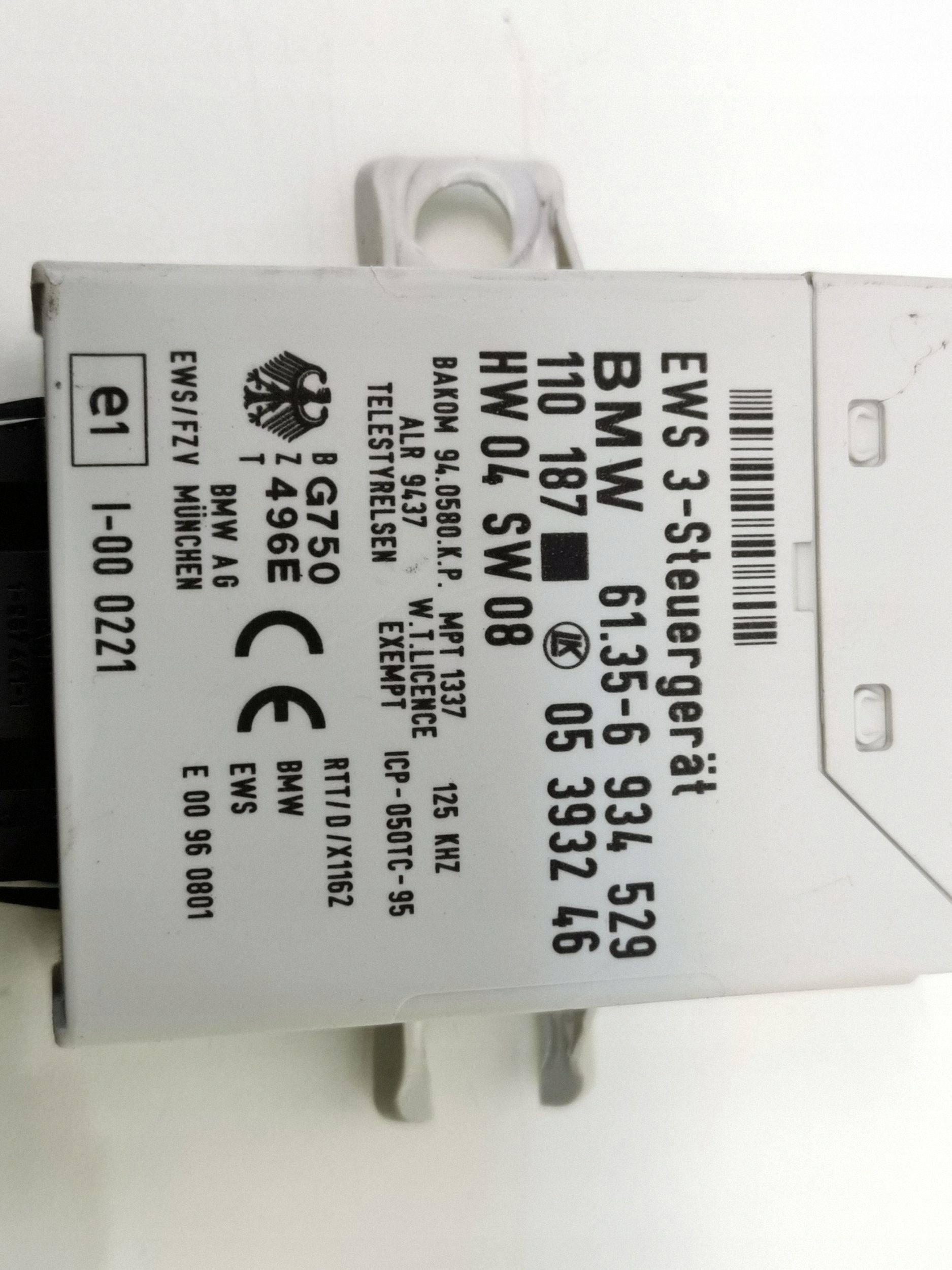 Módulo de imobilizador Mini OE OEM 6934529 - Usado image 5
