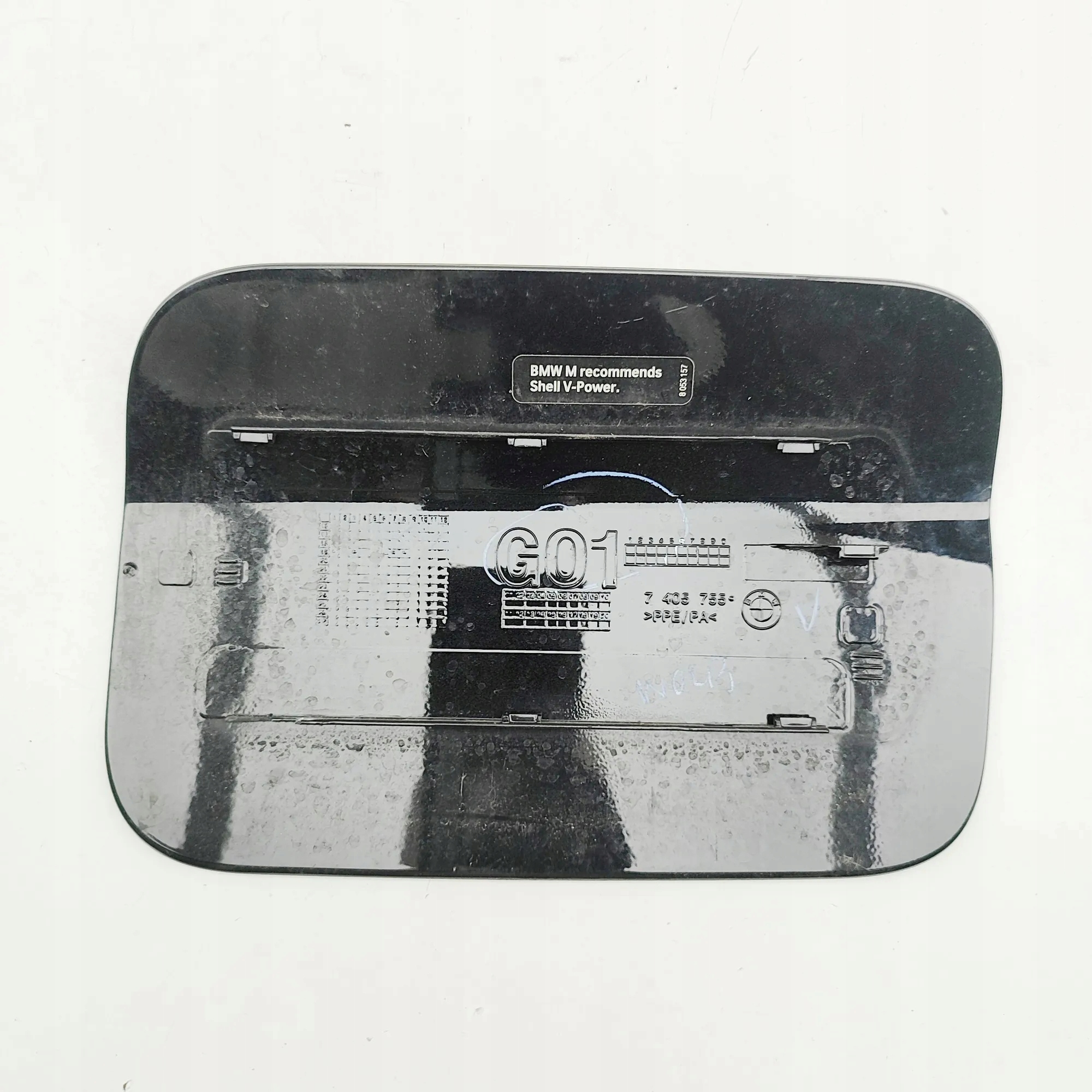 BMW OEM 7405755 Tankklappendeckel - Alpinweiss Weiß image 5