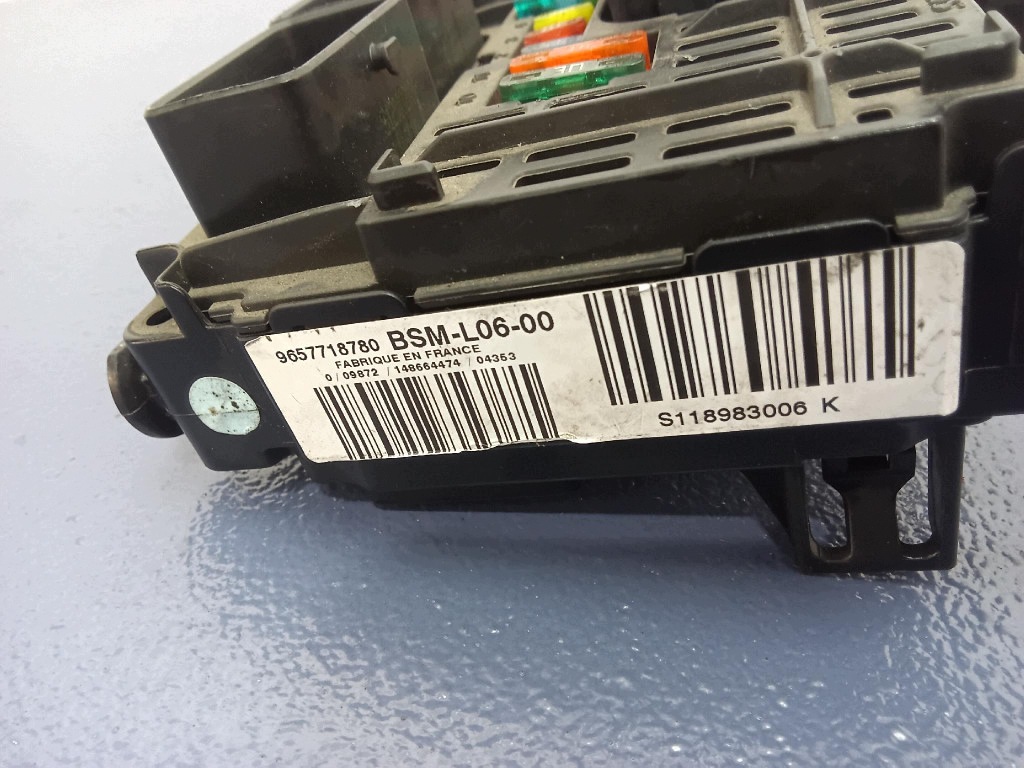 BSM-Modulblöcke OEM 9657718780 für Citroen C4 image 7