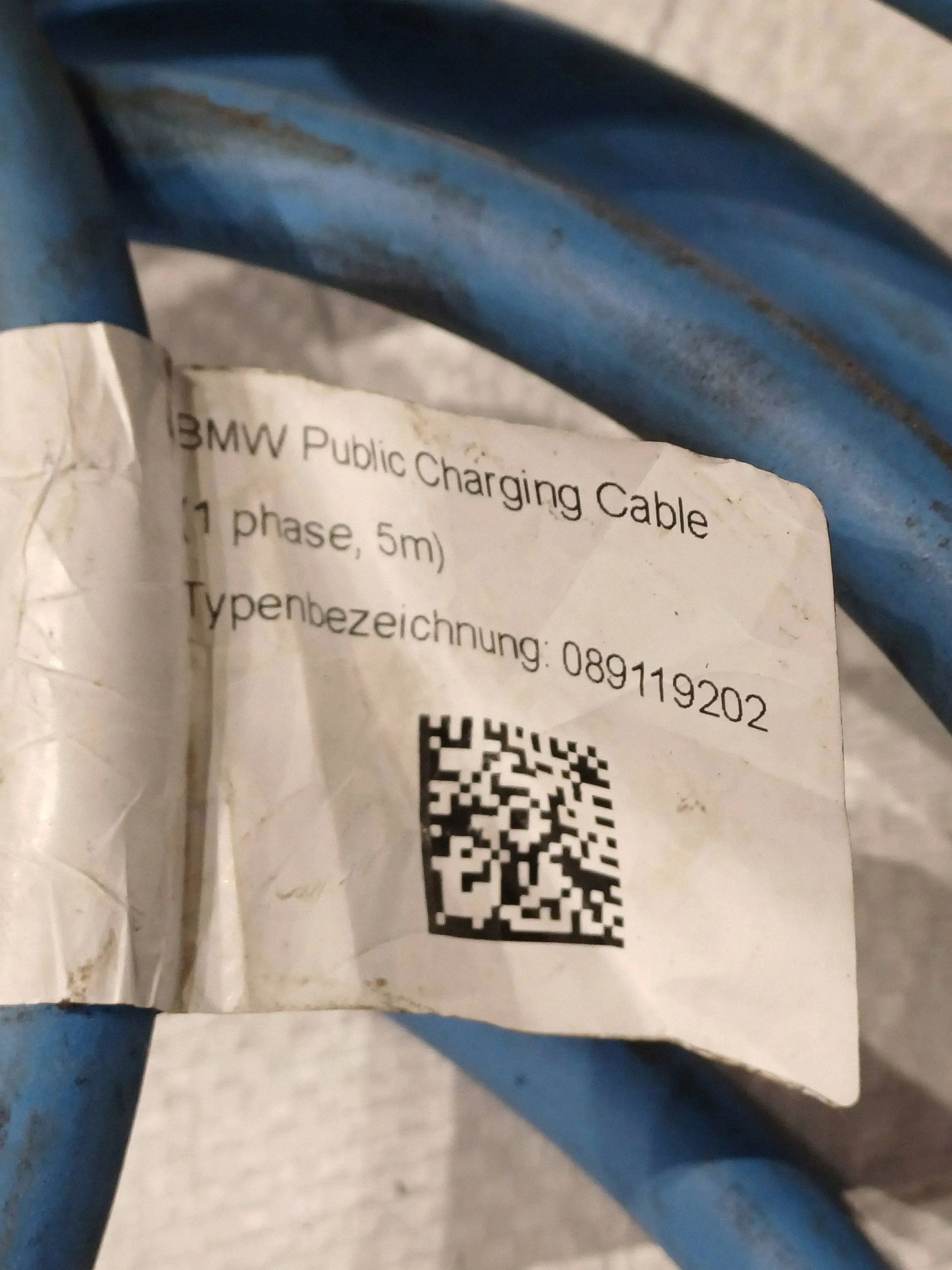 Cable de carga batería BMW OEM 089119202 - Usado image 4