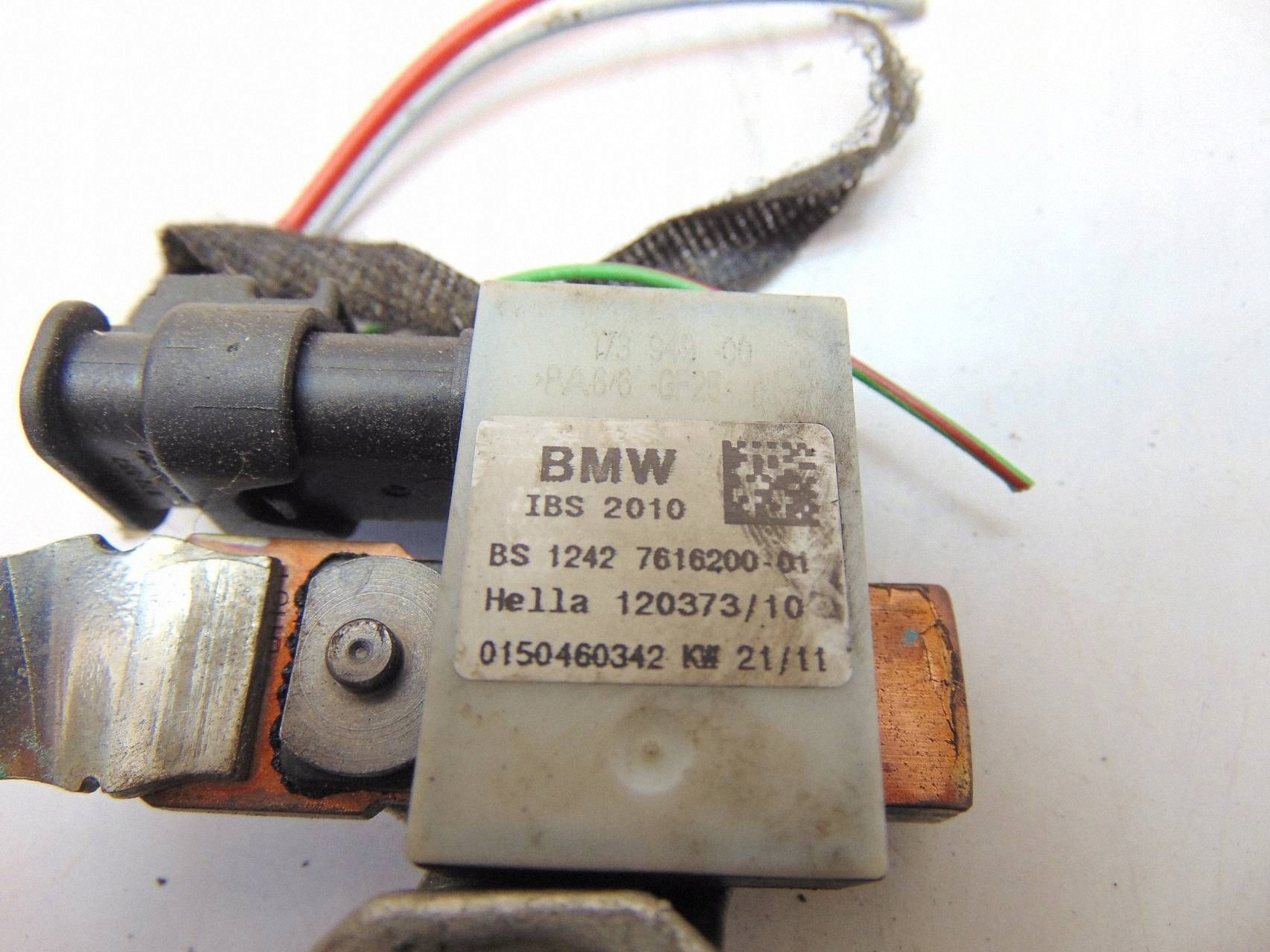 BMW OE 7616200 Negatiivinen liitin - Käytetty