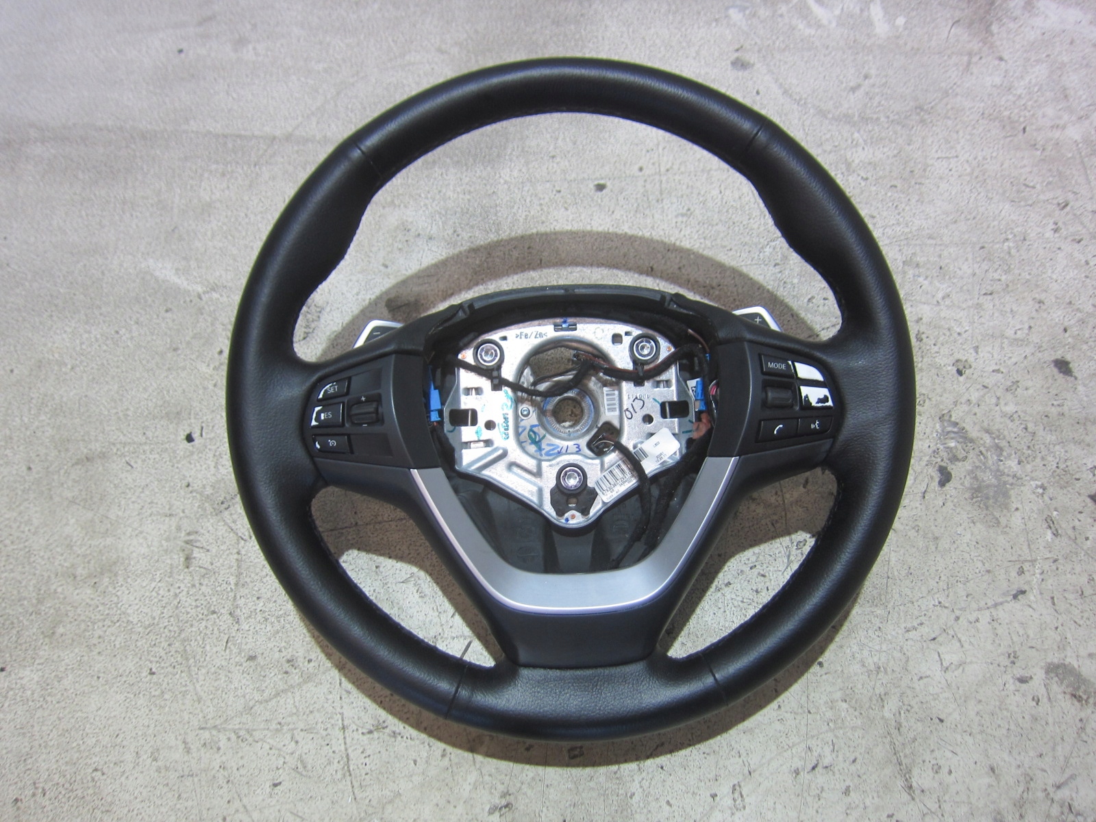 BMW X3 F25 F26 Ohjauspyörä nahka lämmitetty urheilullinen 32306879927