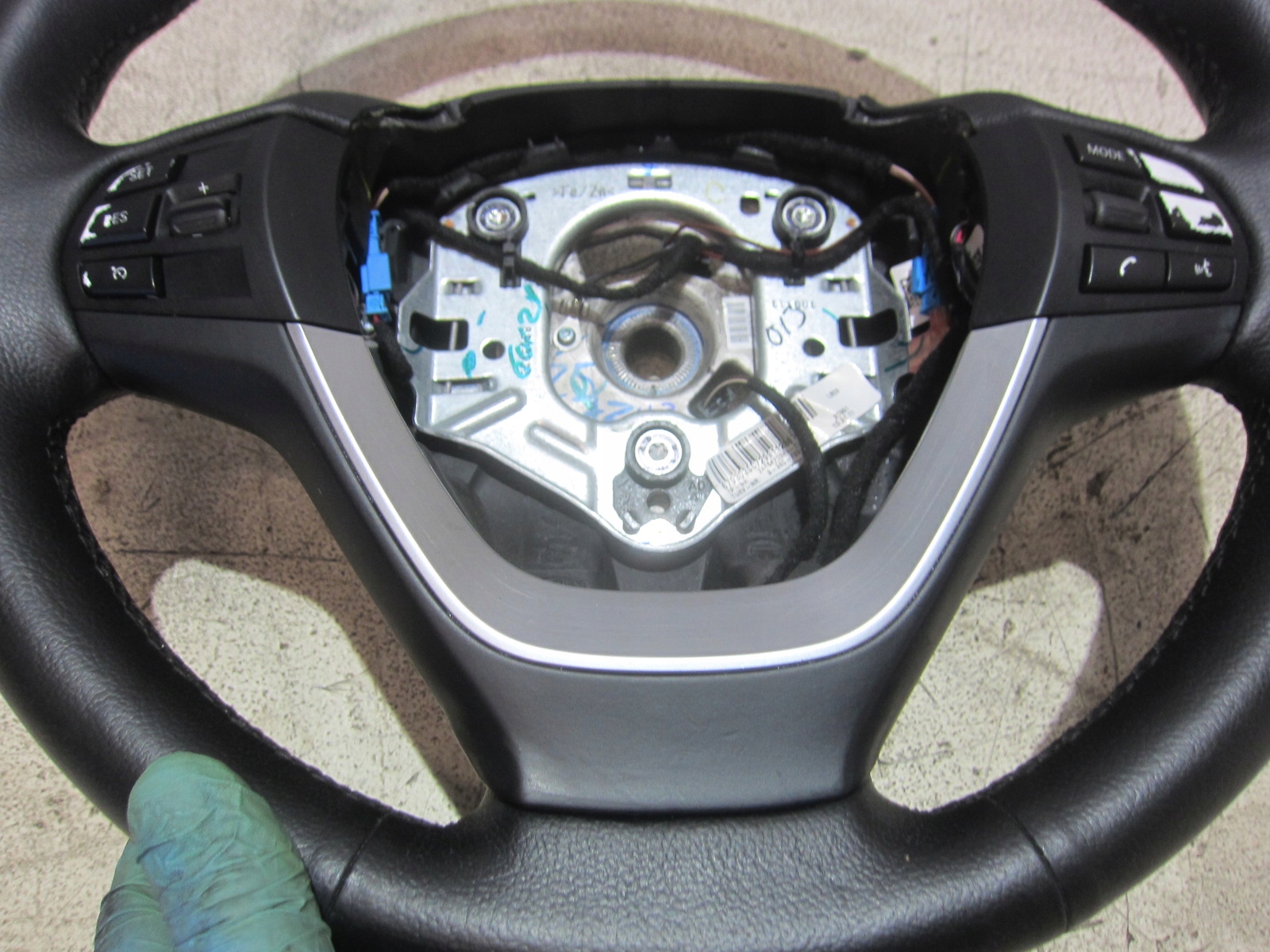BMW X3 F25 F26 Lederlenkrad beheizt Sport Schaltwippen 32306879927 image 10