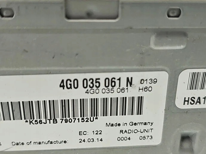 Module Tuner Radio Audi OEM 4G0035061N - Occasion image 7