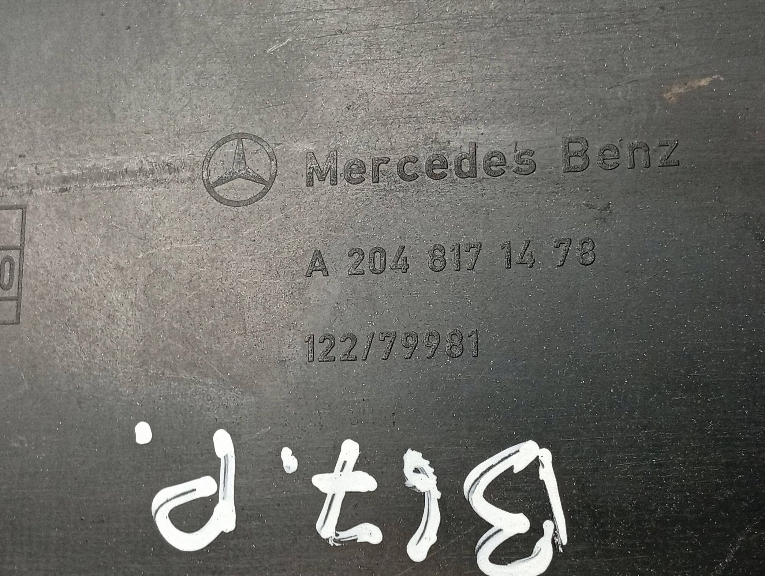 Moldura Matrícula Mercedes C W204 OEM A2048171478 image 5