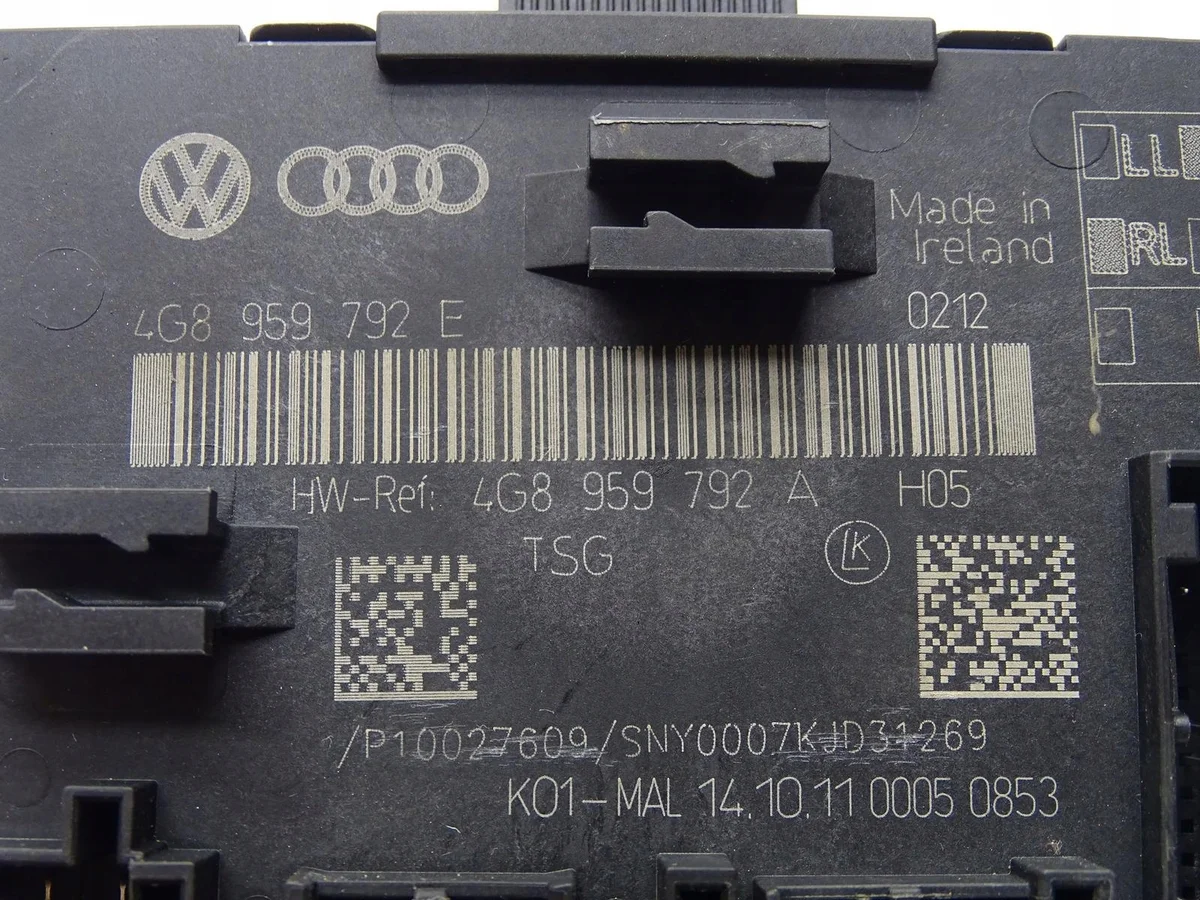 Módulo Porta Audi A6 C7 Esquerdo Frontal image 5