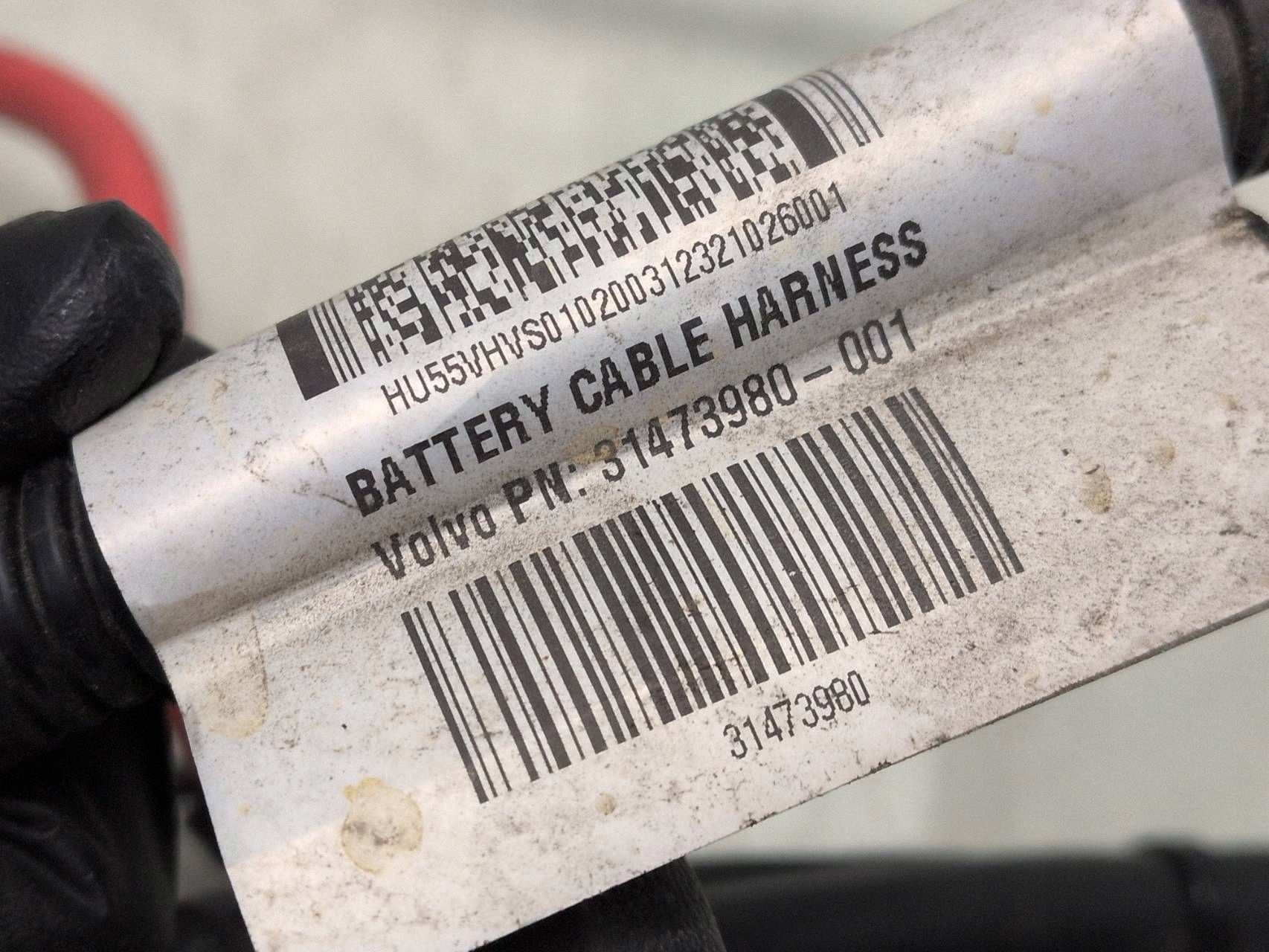 Volvo S60 2017 Batterikabel OEM 31473980 image 4